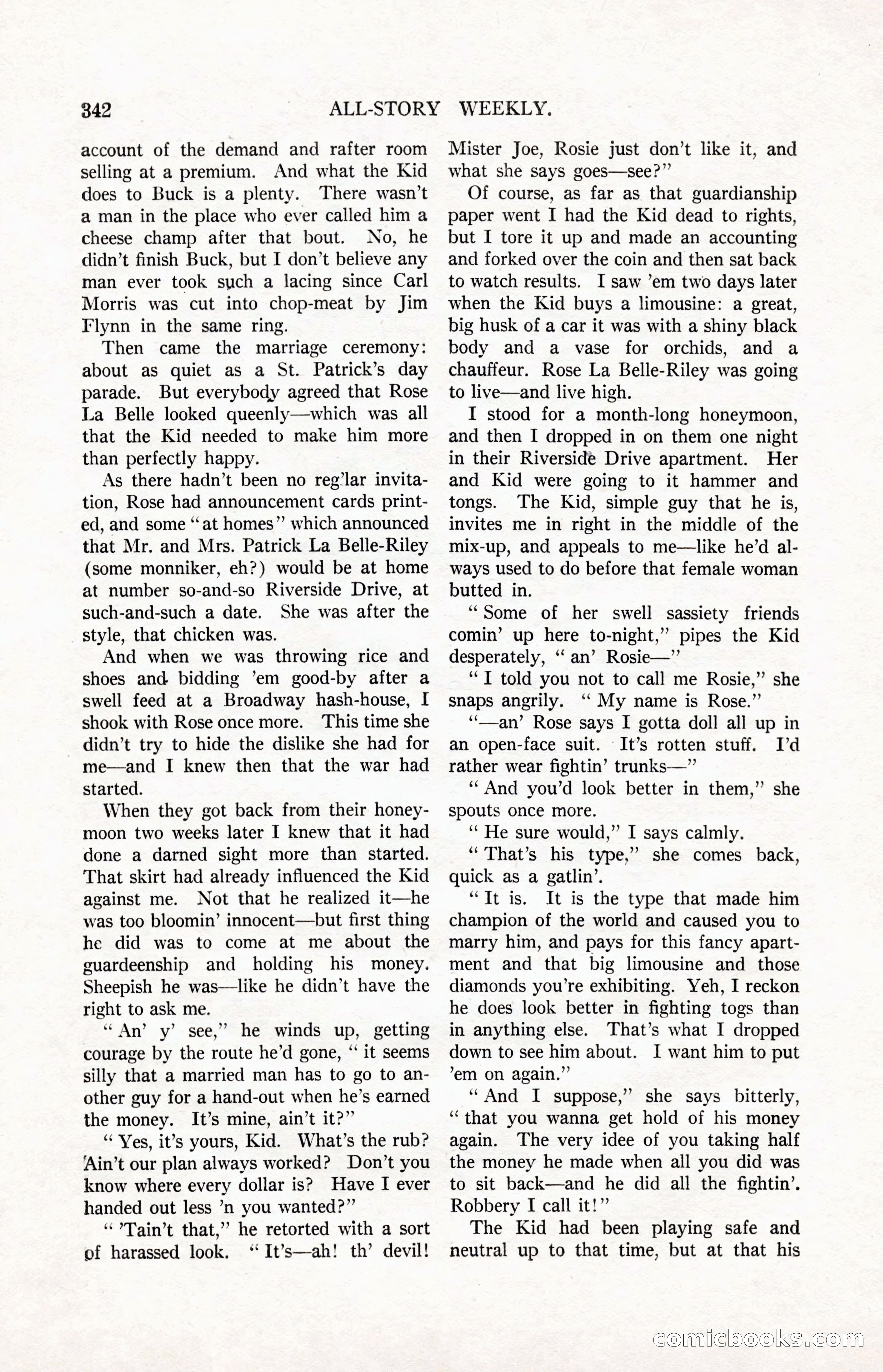 All-Story Weekly, March 24, 1917 — page 176 of 188