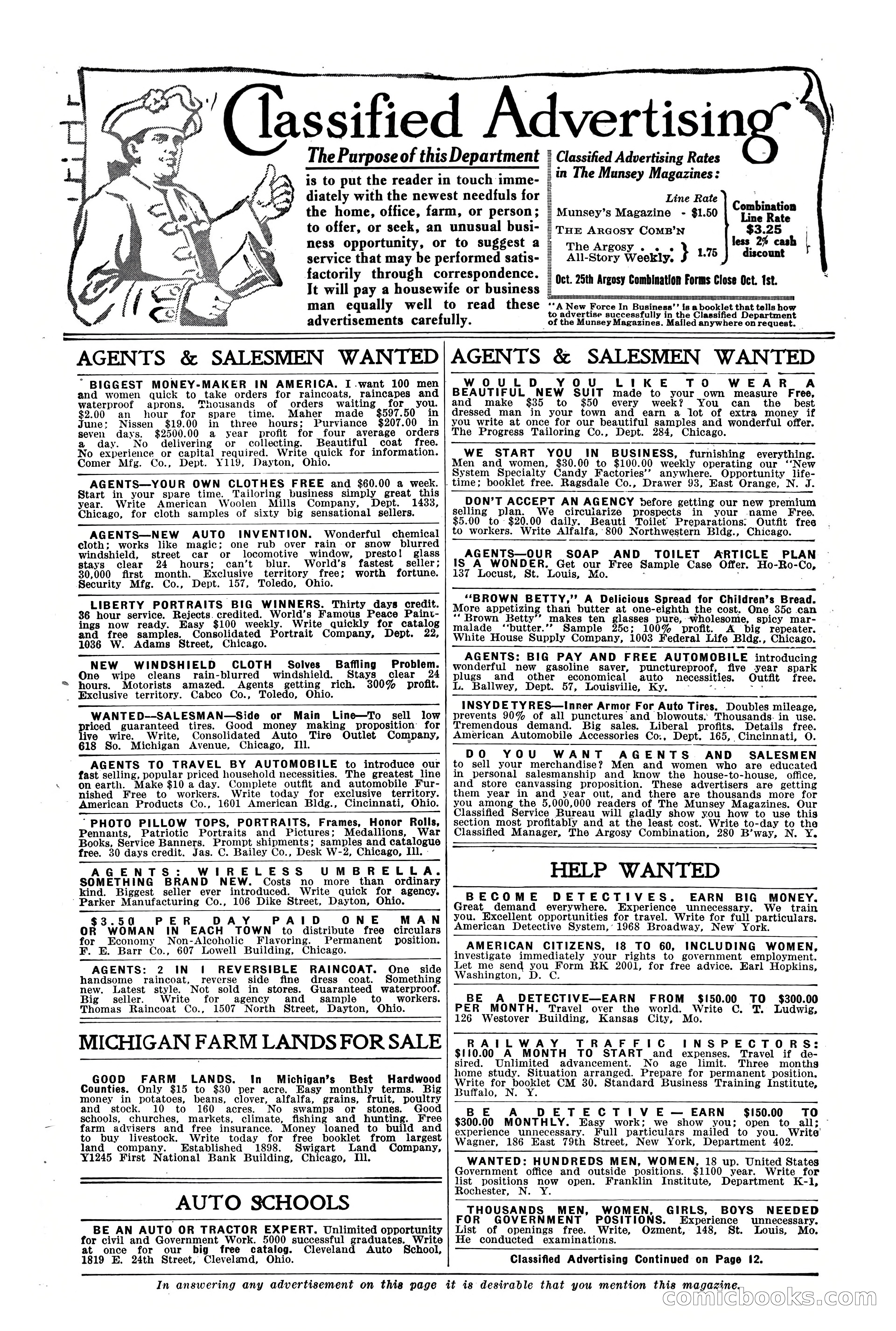 All-Story Weekly, October 4, 1919 — page 6 of 208
