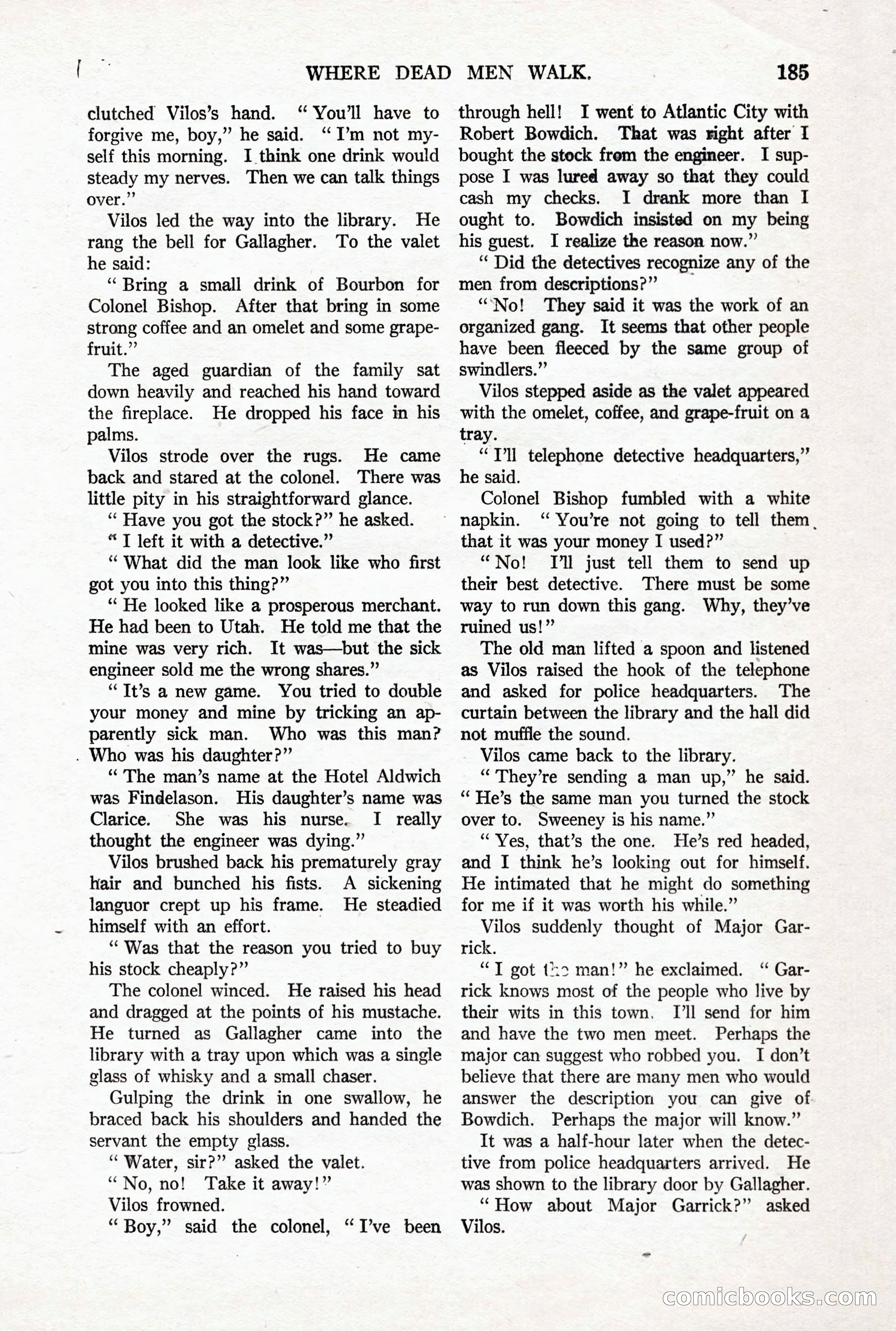 All-Story Weekly, October 4, 1919 — page 23 of 208