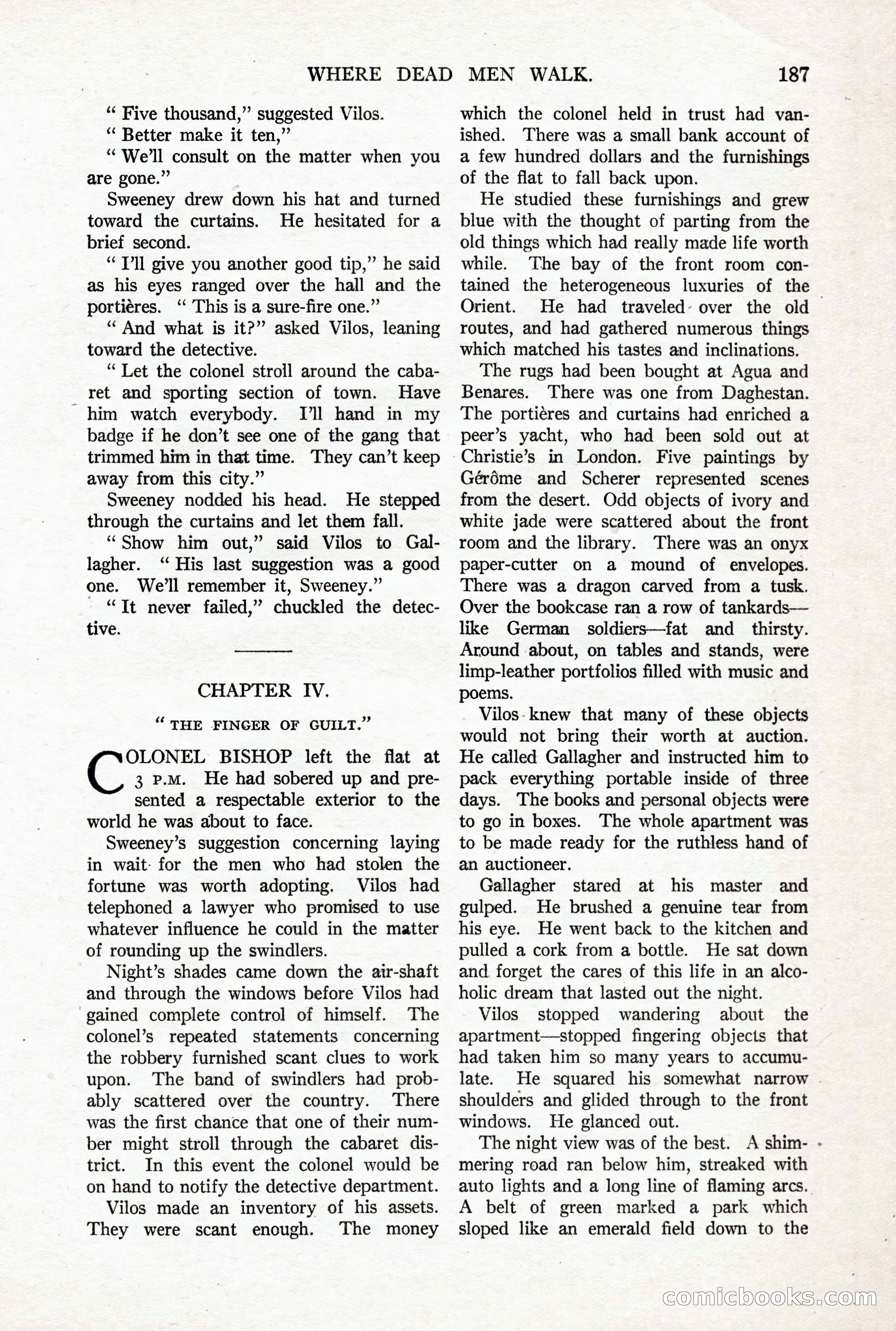 All-Story Weekly, October 4, 1919 — page 25 of 208