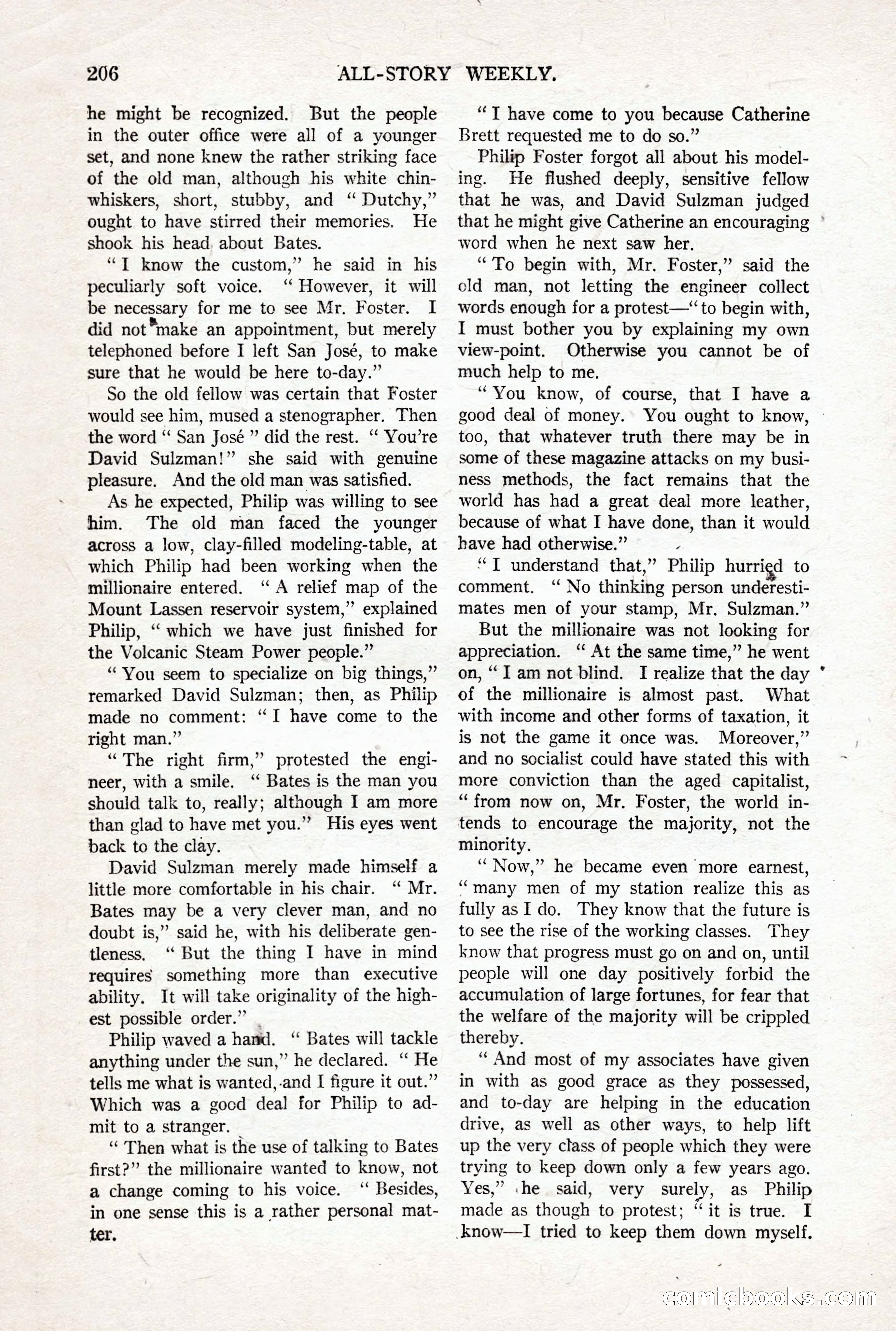 All-Story Weekly, October 4, 1919 — page 44 of 208