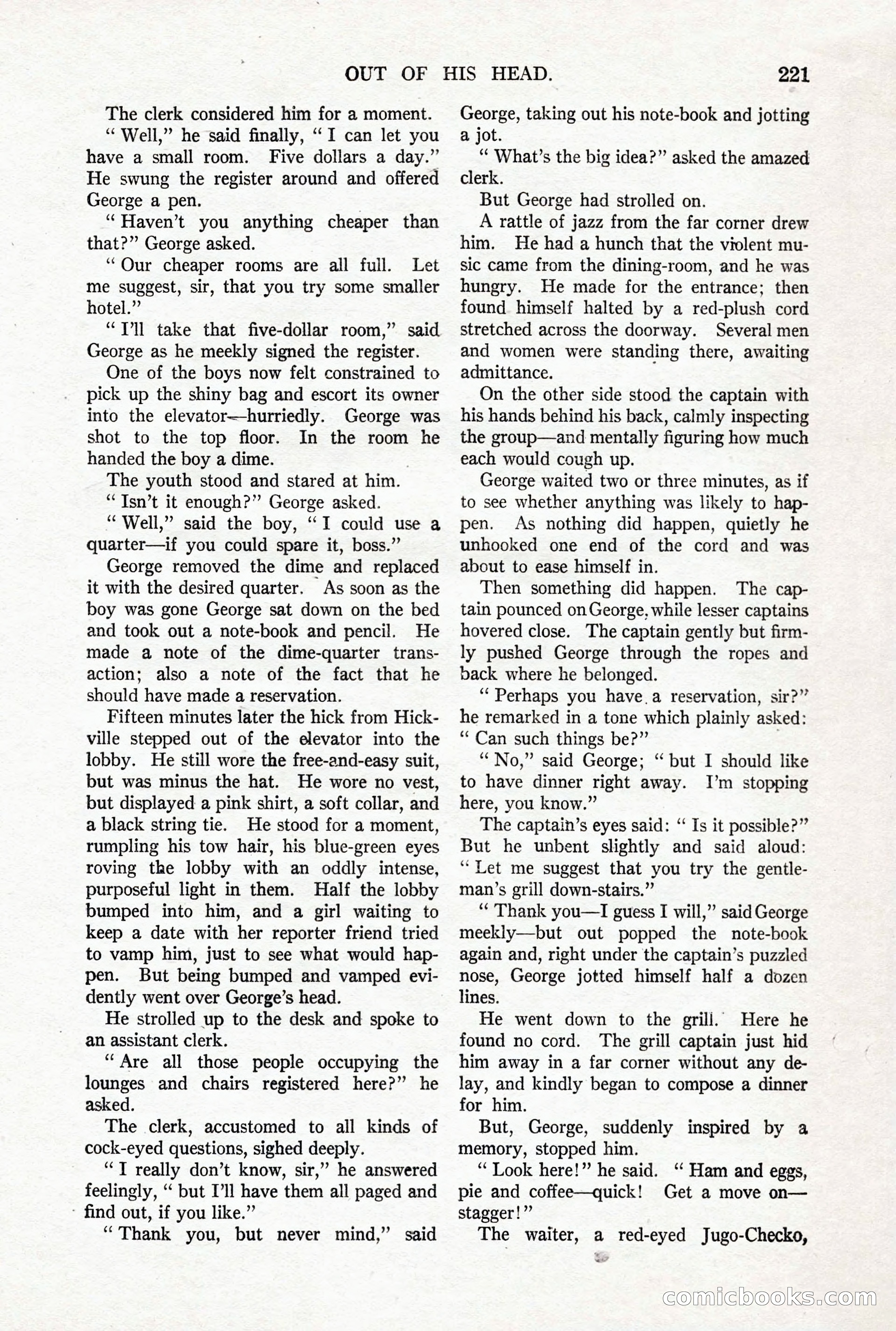 All-Story Weekly, October 4, 1919 — page 59 of 208