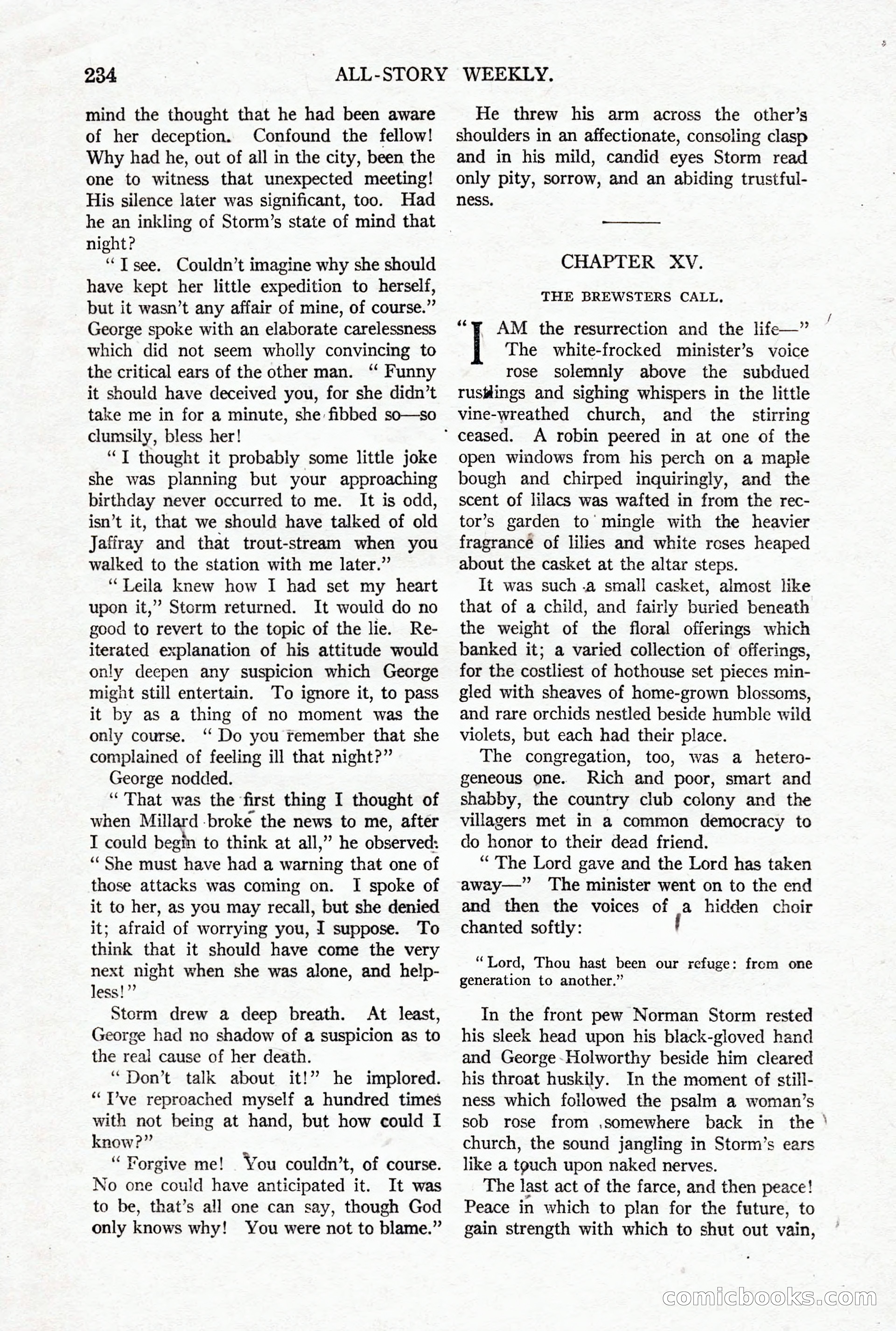 All-Story Weekly, October 4, 1919 — page 72 of 208