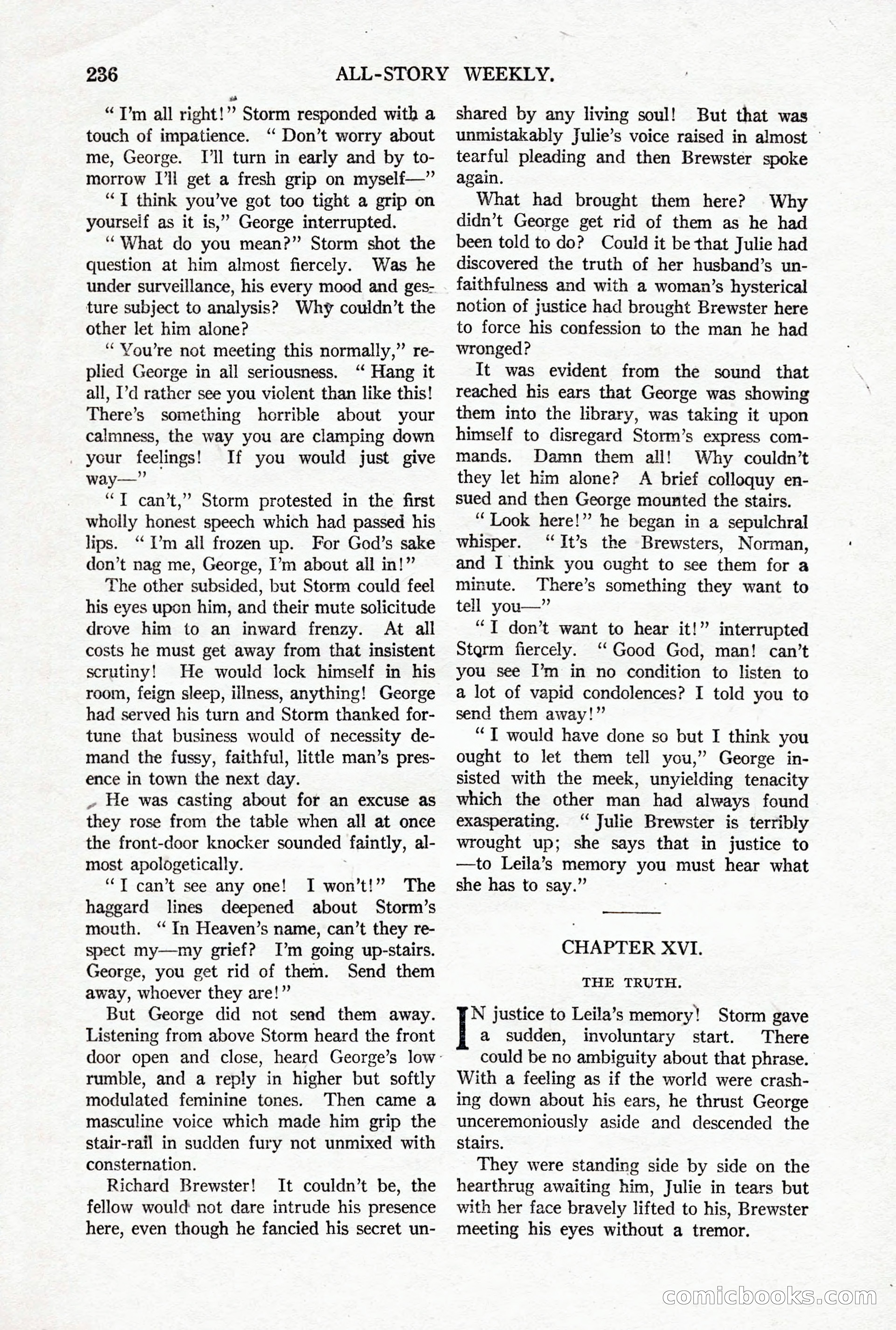 All-Story Weekly, October 4, 1919 — page 74 of 208