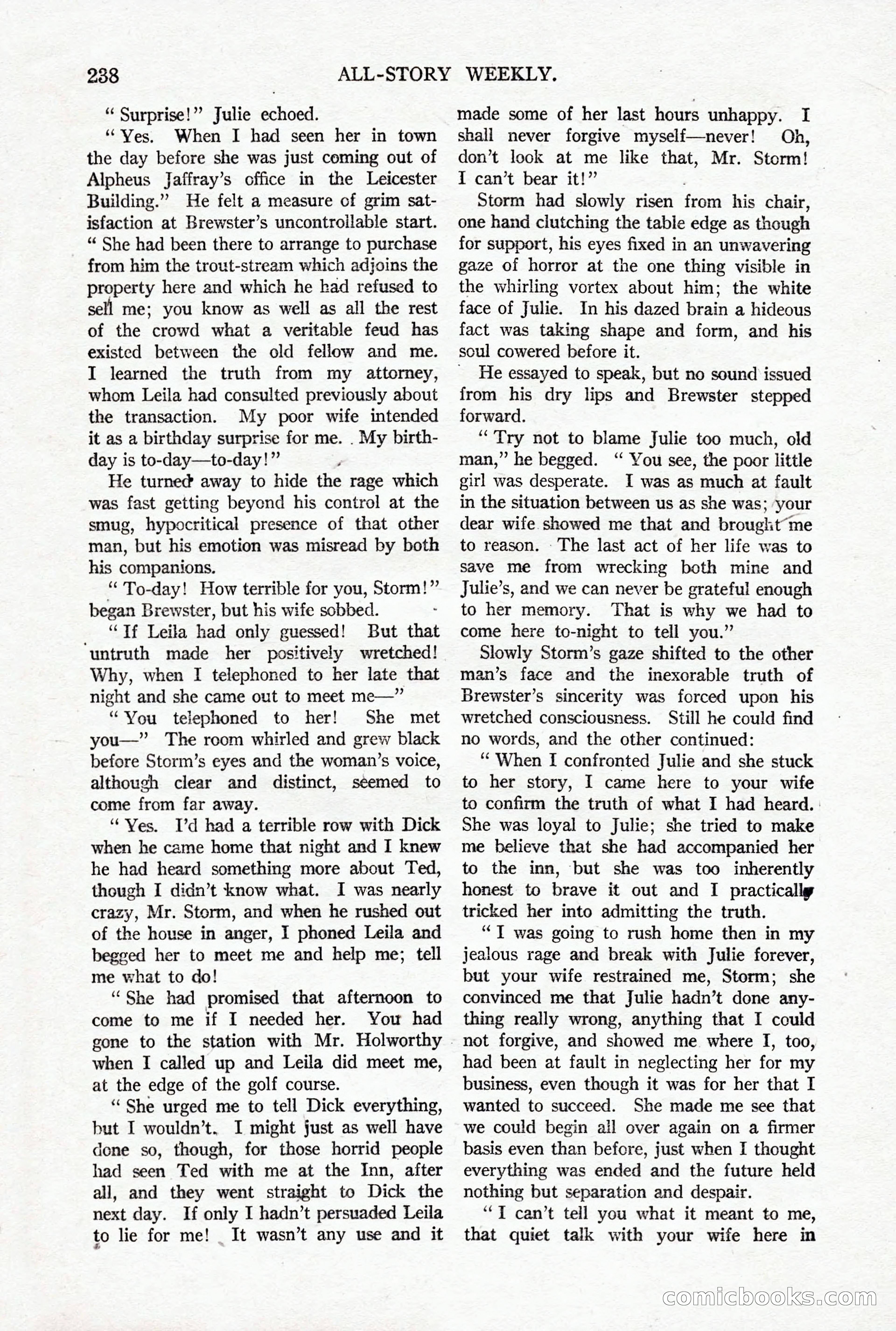 All-Story Weekly, October 4, 1919 — page 76 of 208