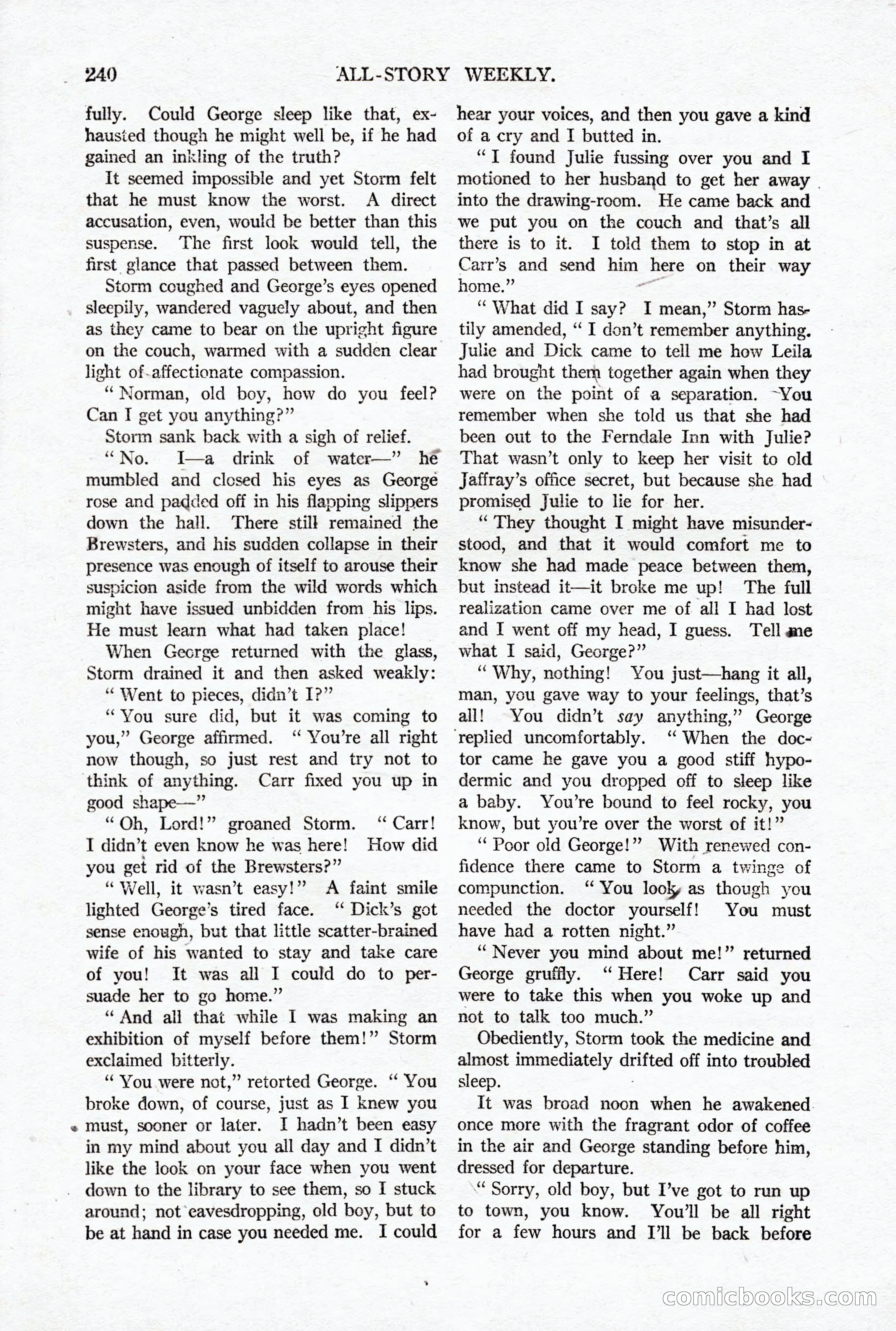 All-Story Weekly, October 4, 1919 — page 78 of 208
