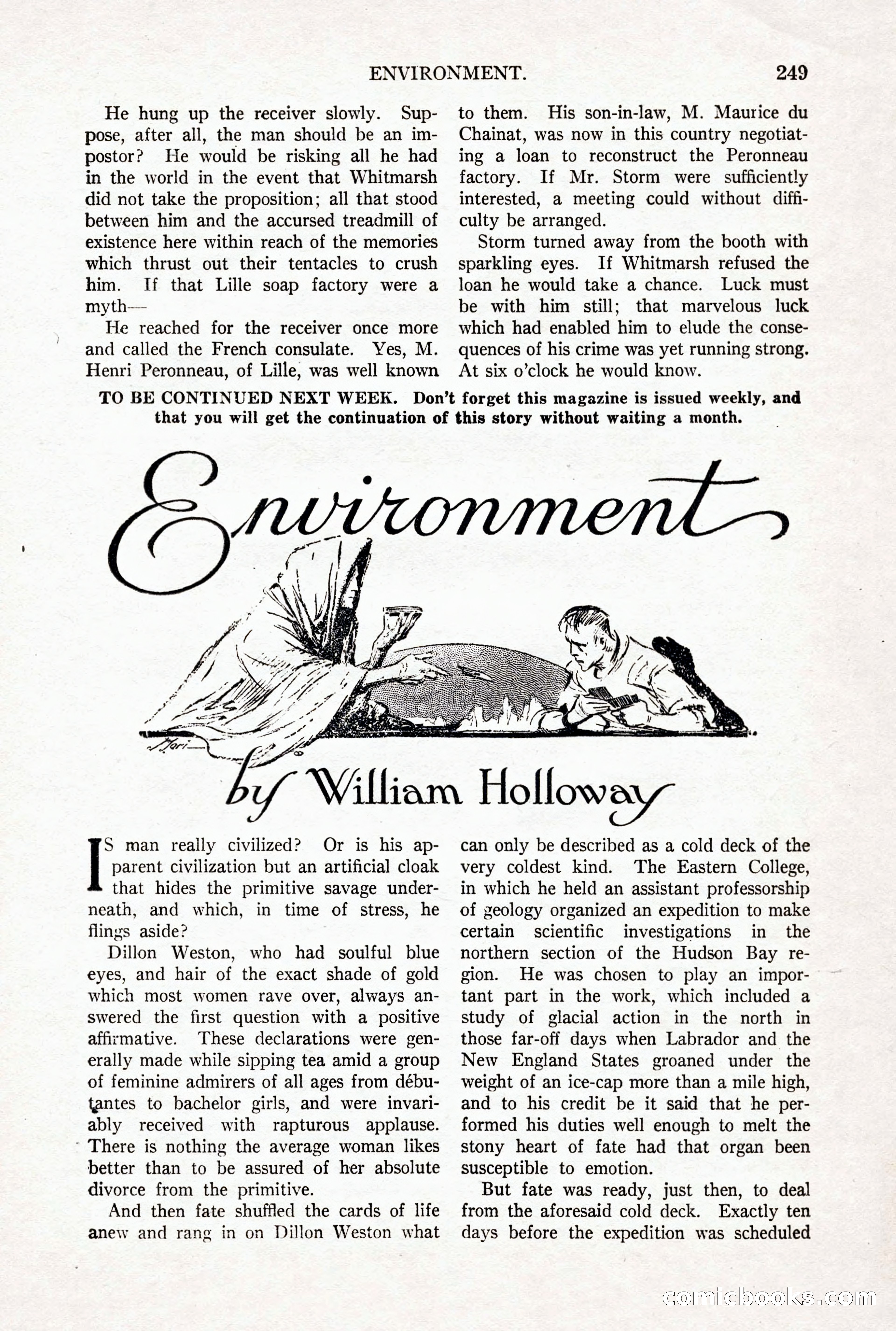 All-Story Weekly, October 4, 1919 — page 87 of 208