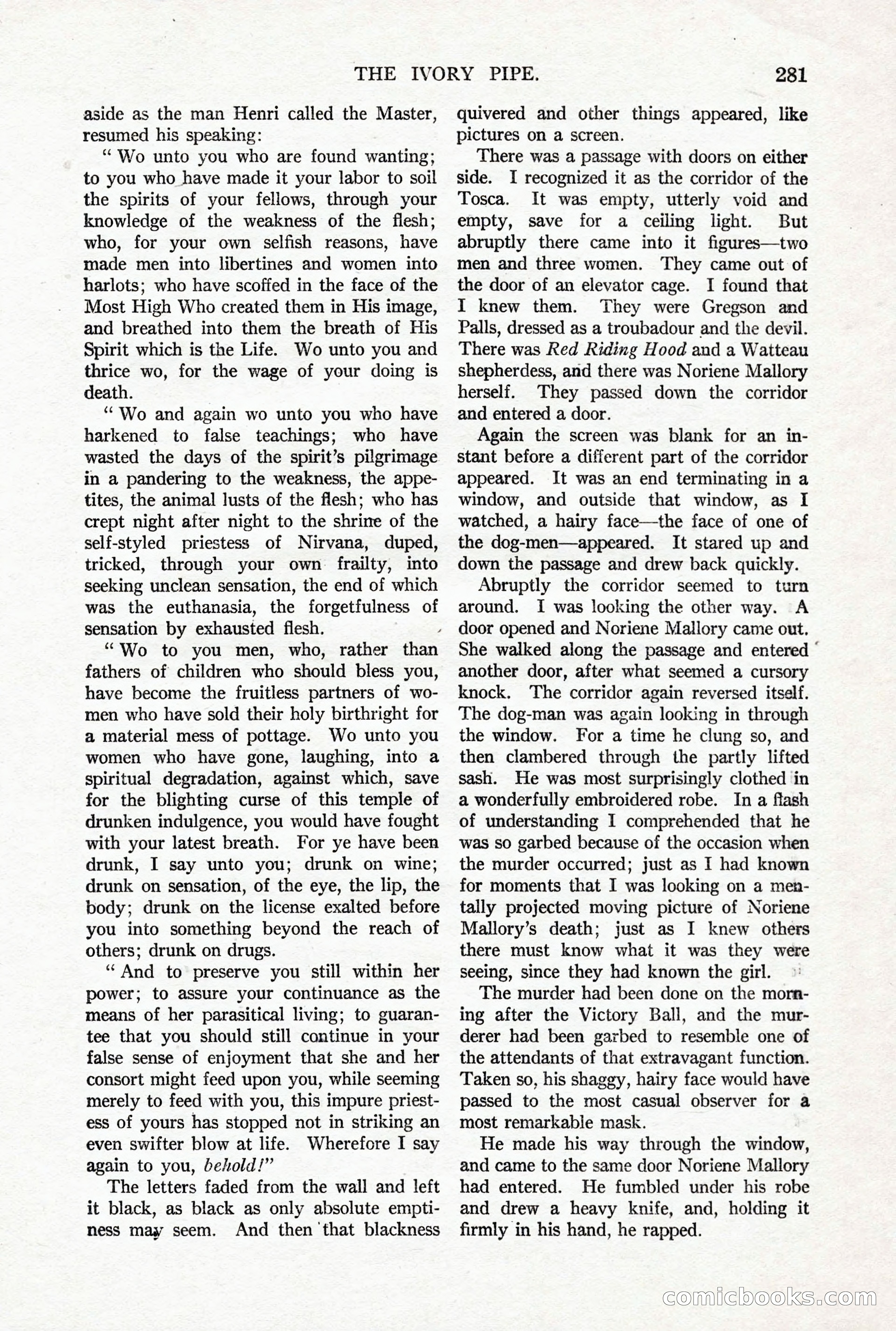 All-Story Weekly, October 4, 1919 — page 119 of 208