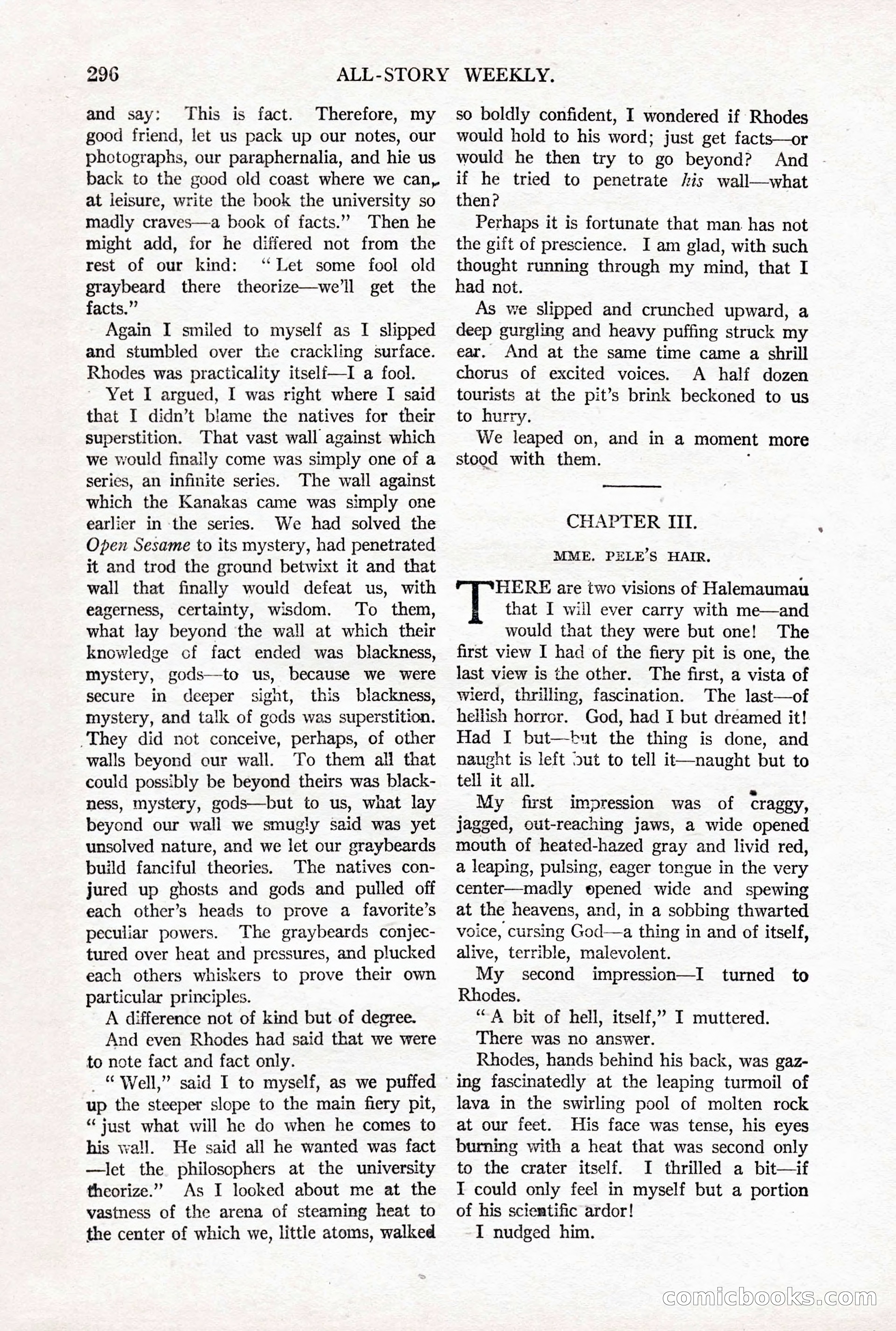 All-Story Weekly, October 4, 1919 — page 134 of 208