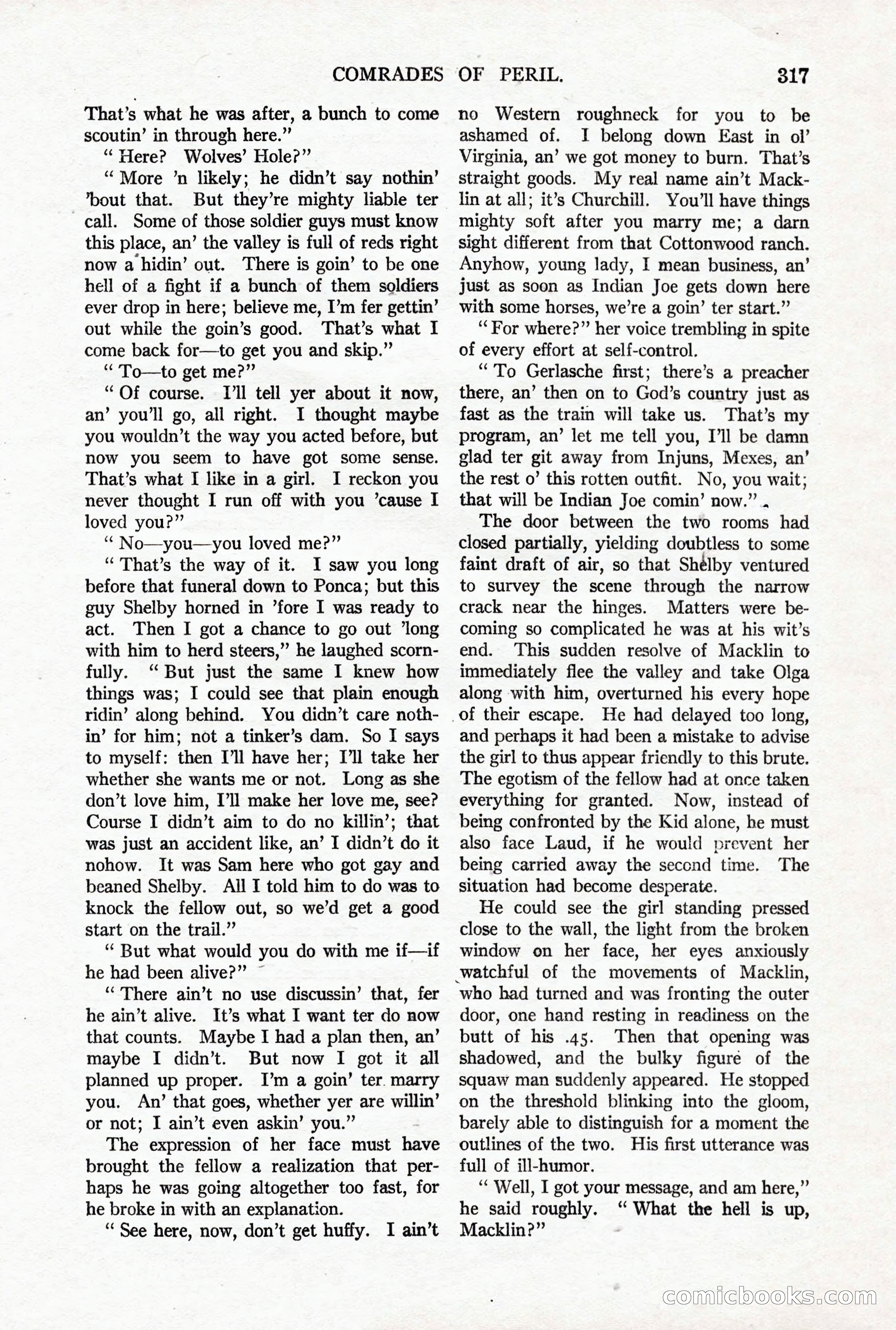 All-Story Weekly, October 4, 1919 — page 155 of 208