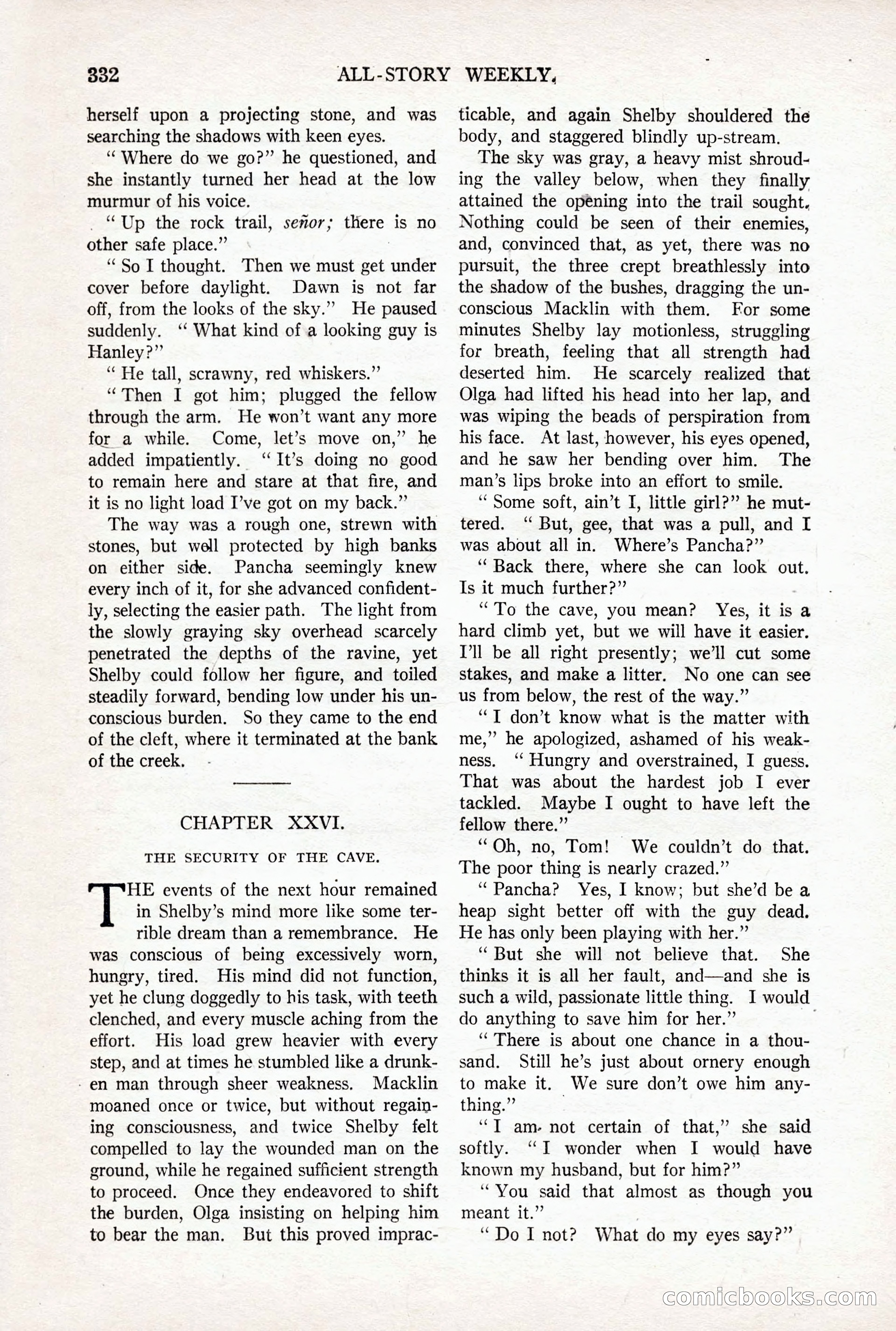 All-Story Weekly, October 4, 1919 — page 170 of 208