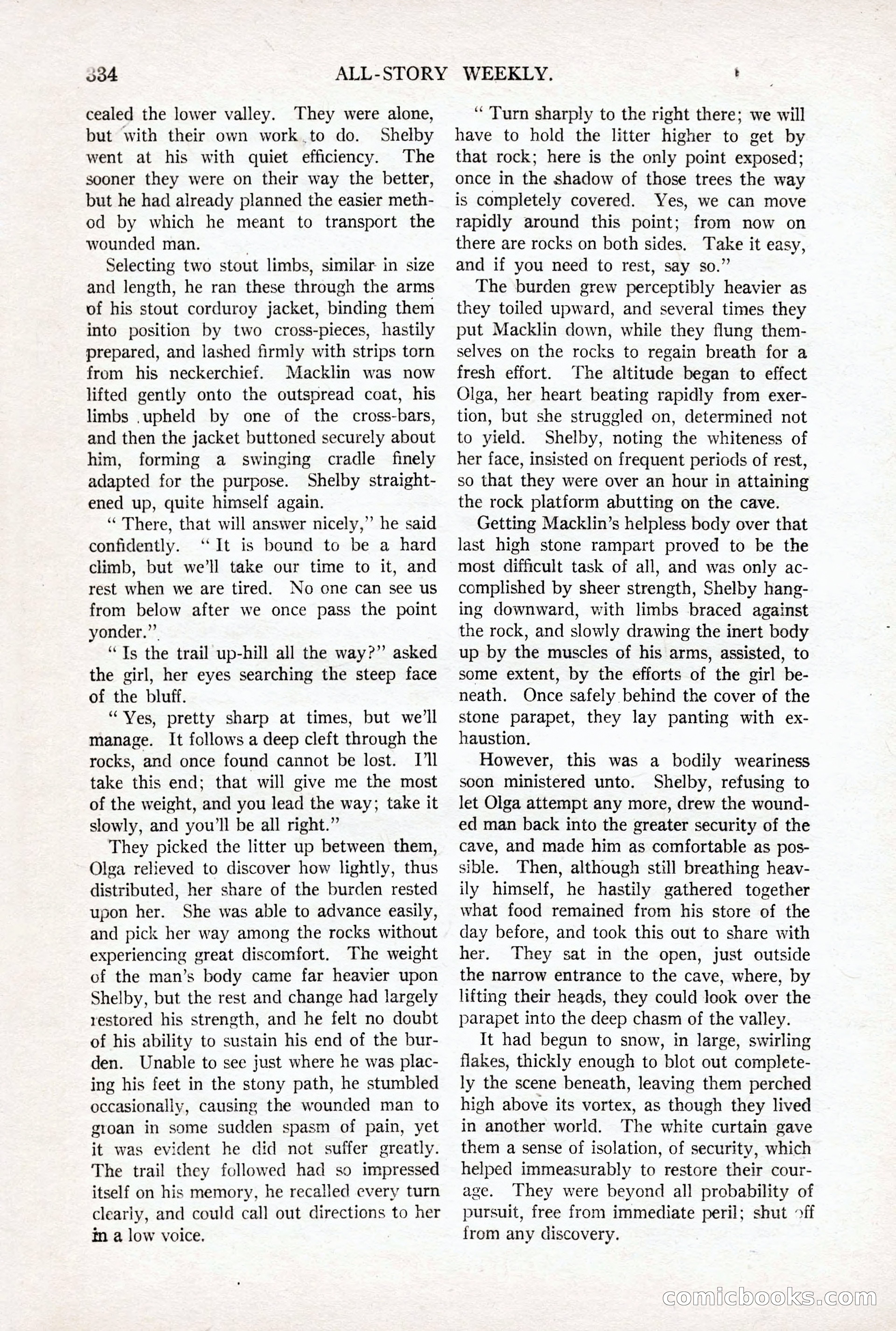 All-Story Weekly, October 4, 1919 — page 172 of 208