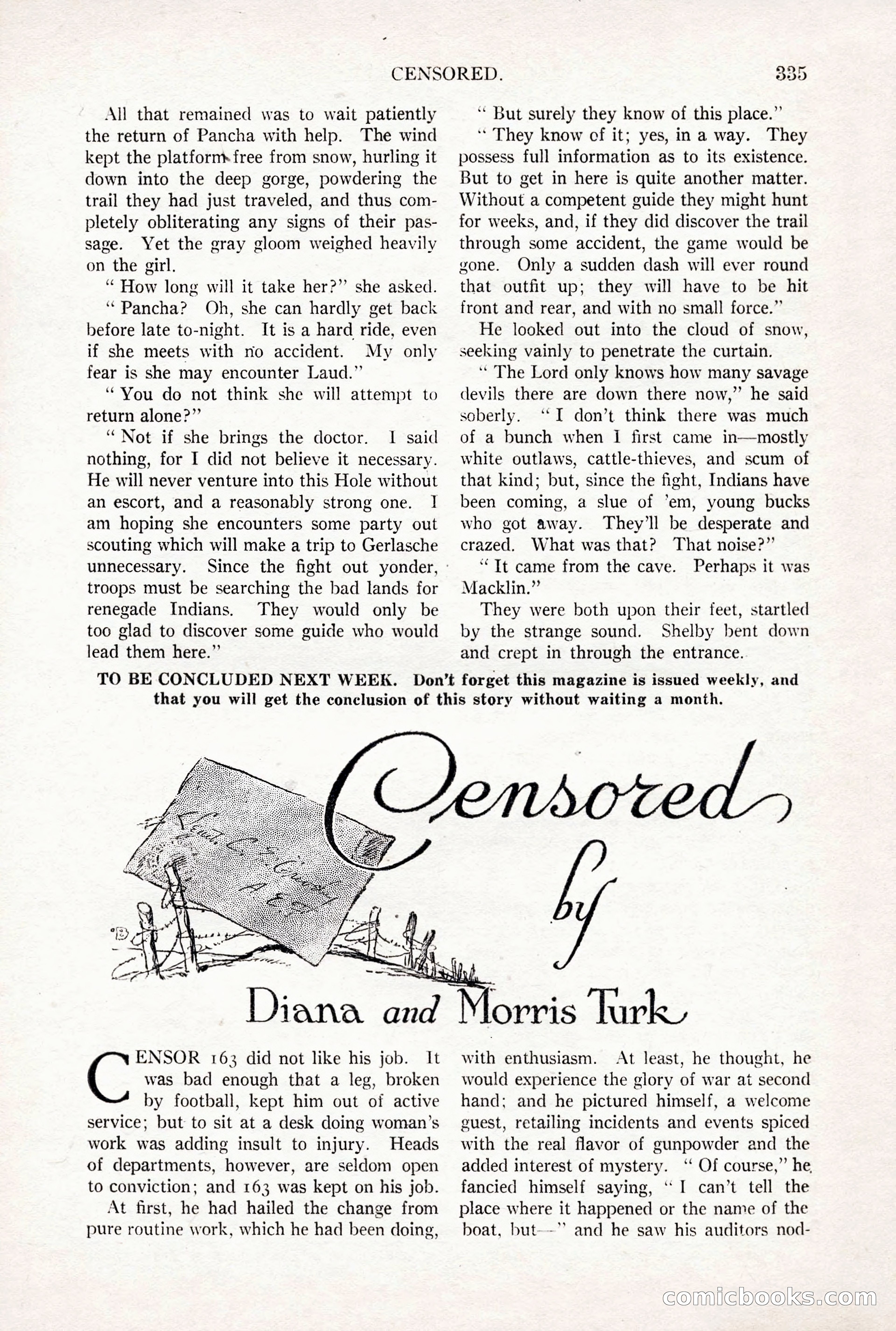 All-Story Weekly, October 4, 1919 — page 173 of 208
