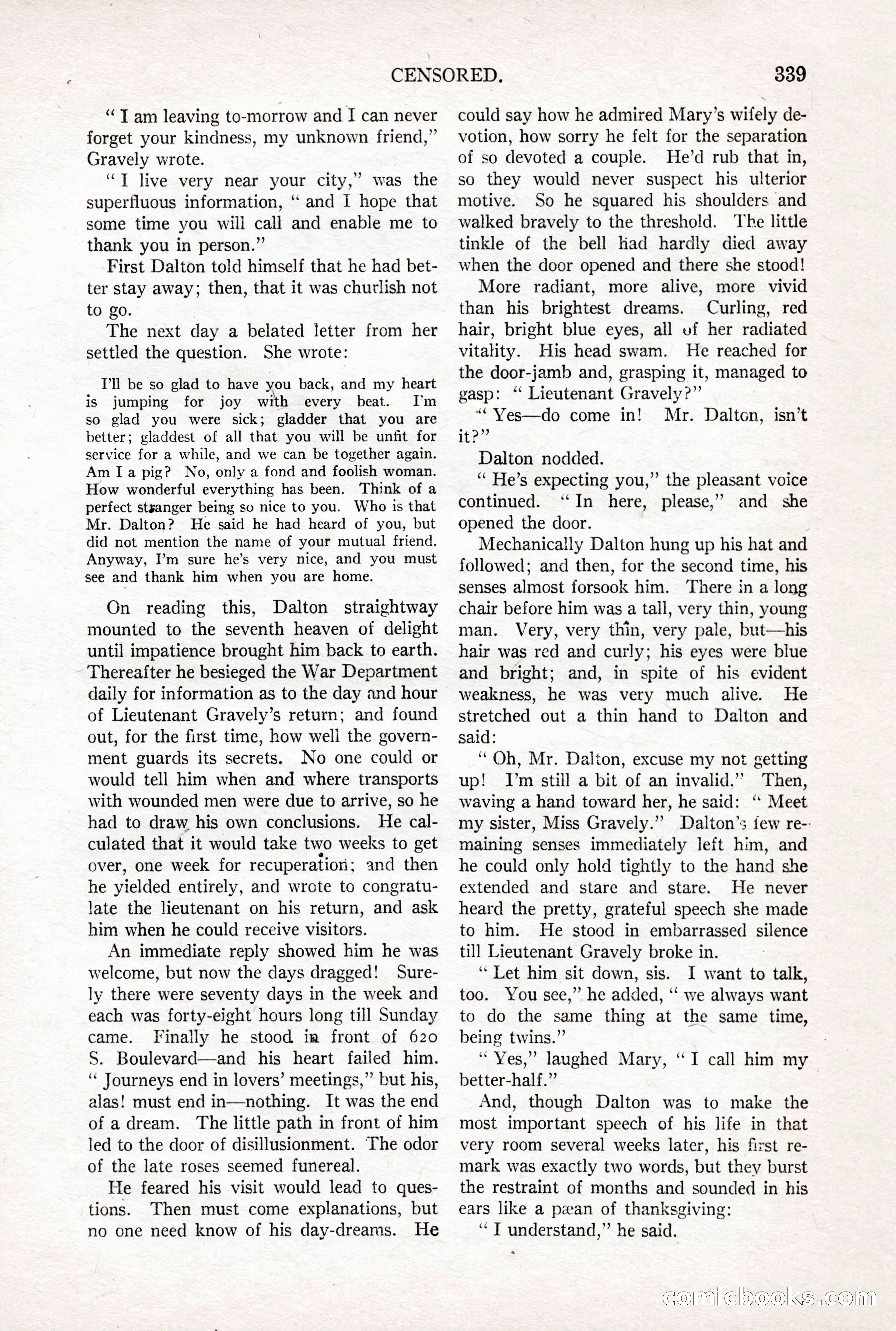 All-Story Weekly, October 4, 1919 — page 177 of 208