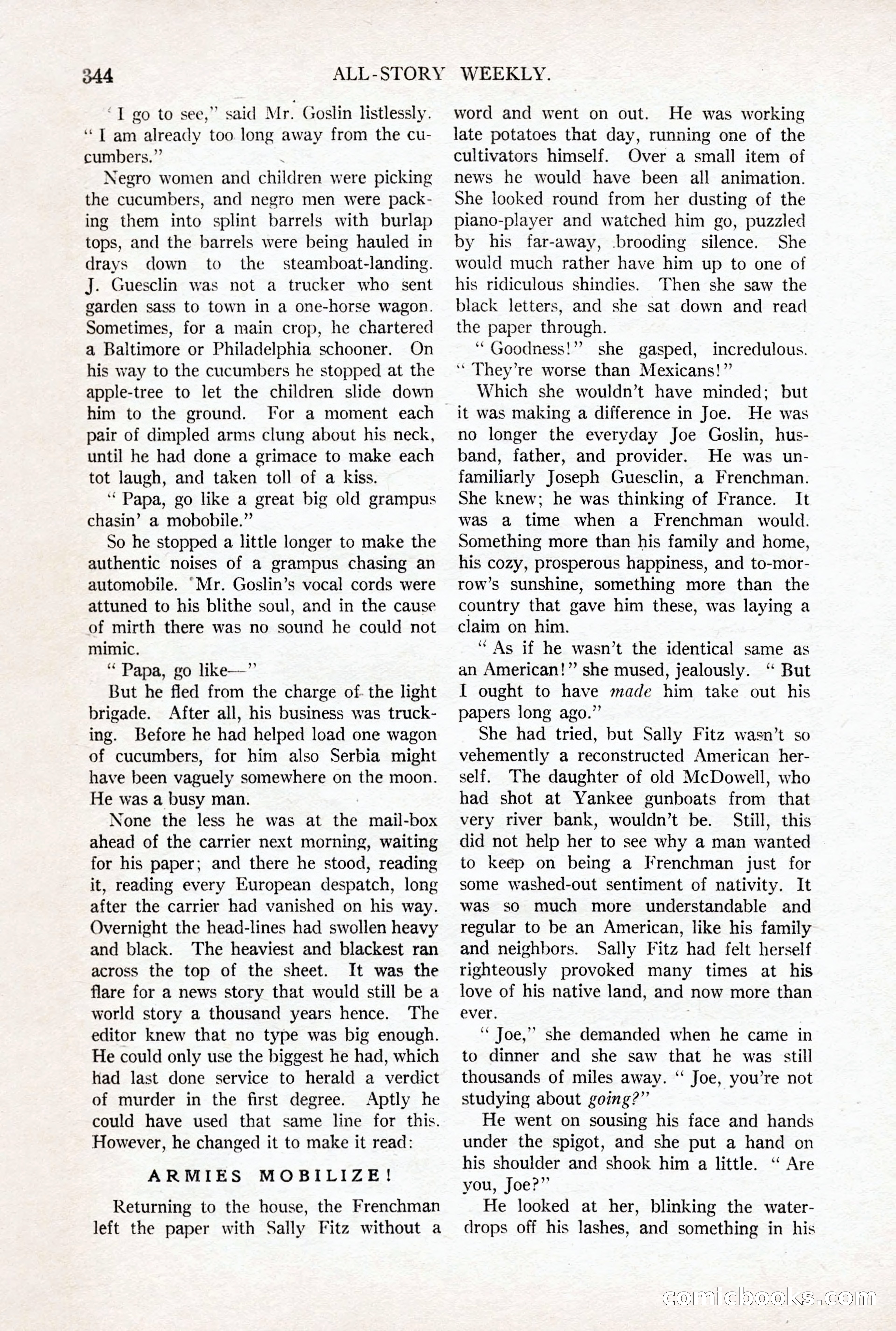 All-Story Weekly, October 4, 1919 — page 182 of 208