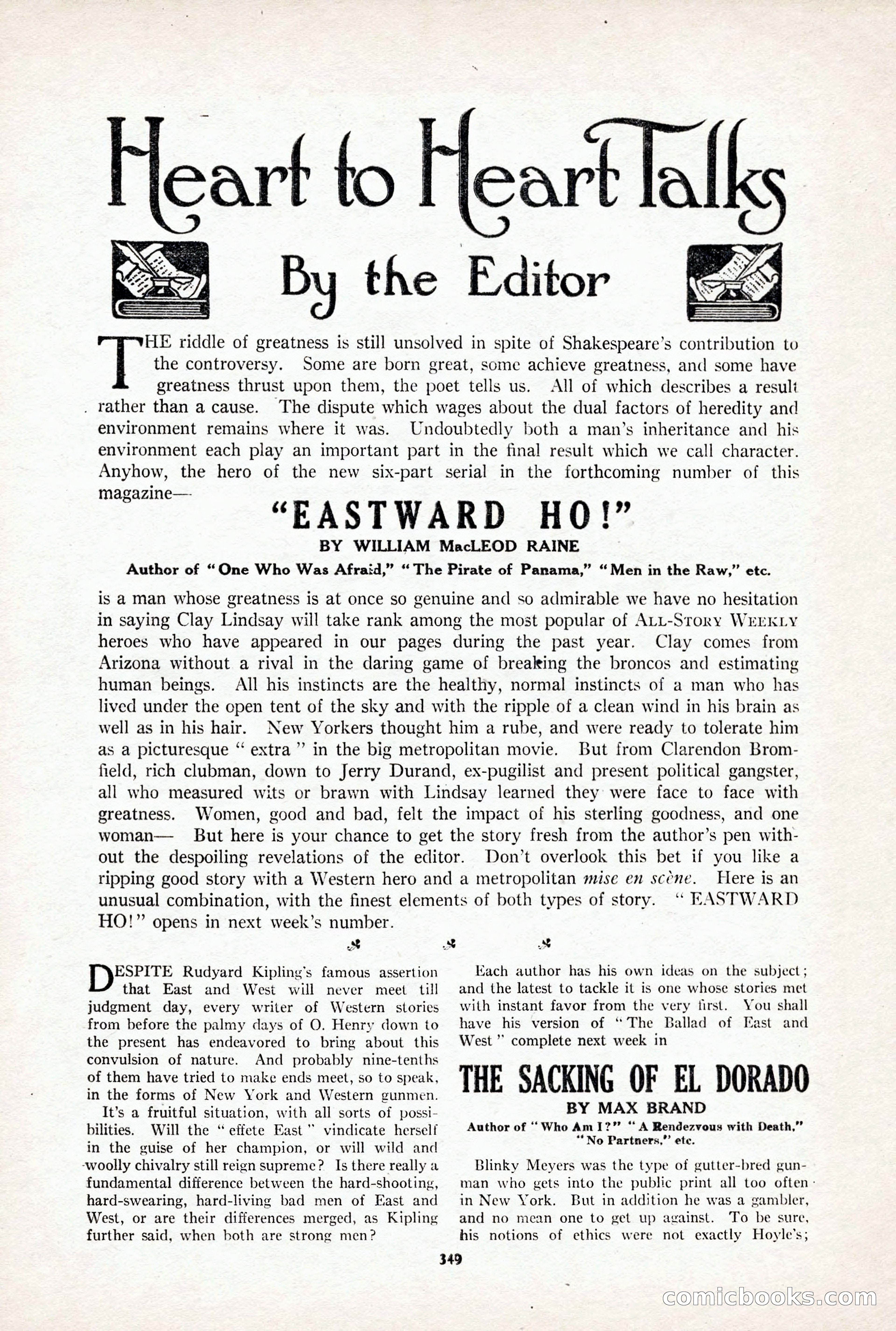 All-Story Weekly, October 4, 1919 — page 187 of 208