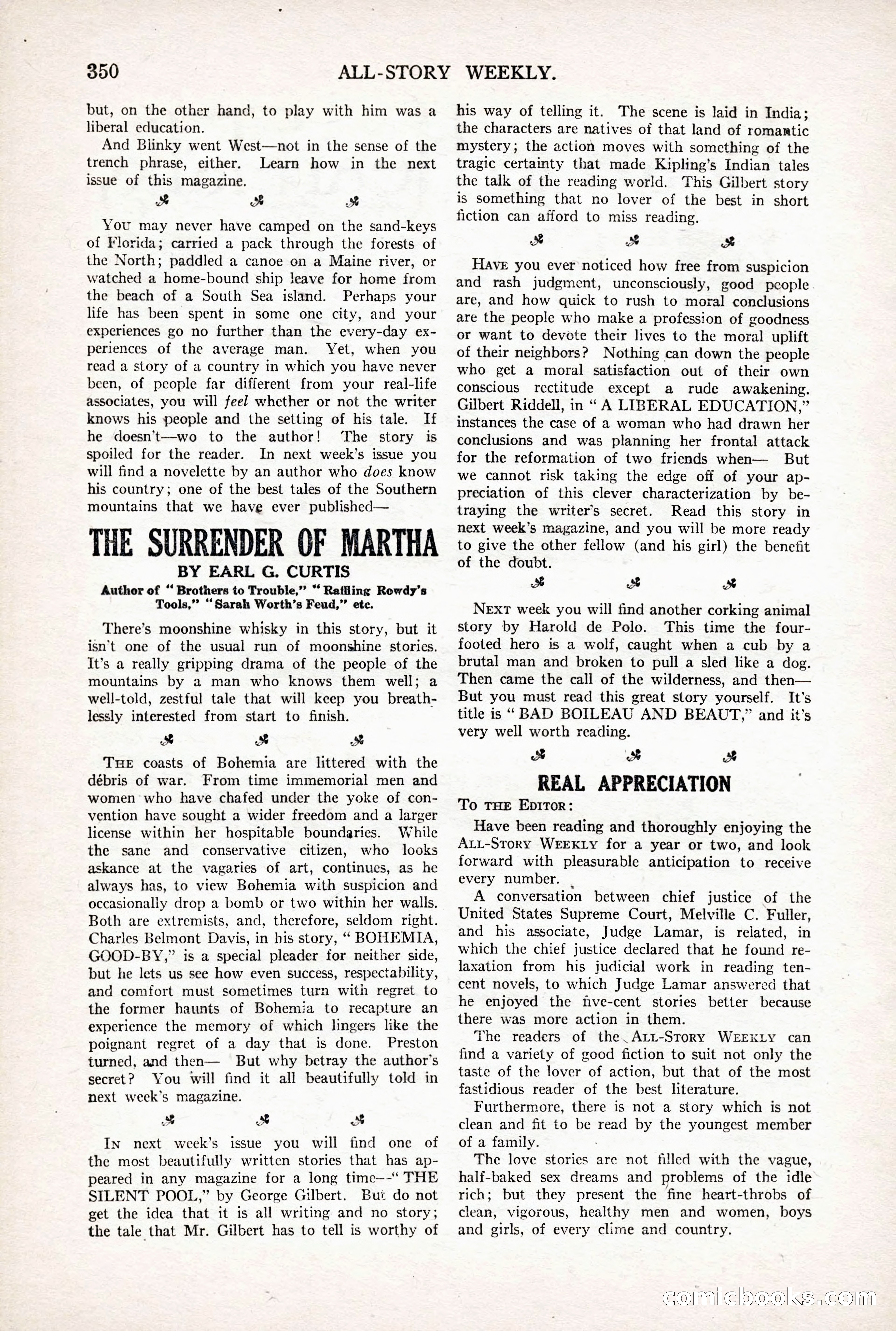 All-Story Weekly, October 4, 1919 — page 188 of 208