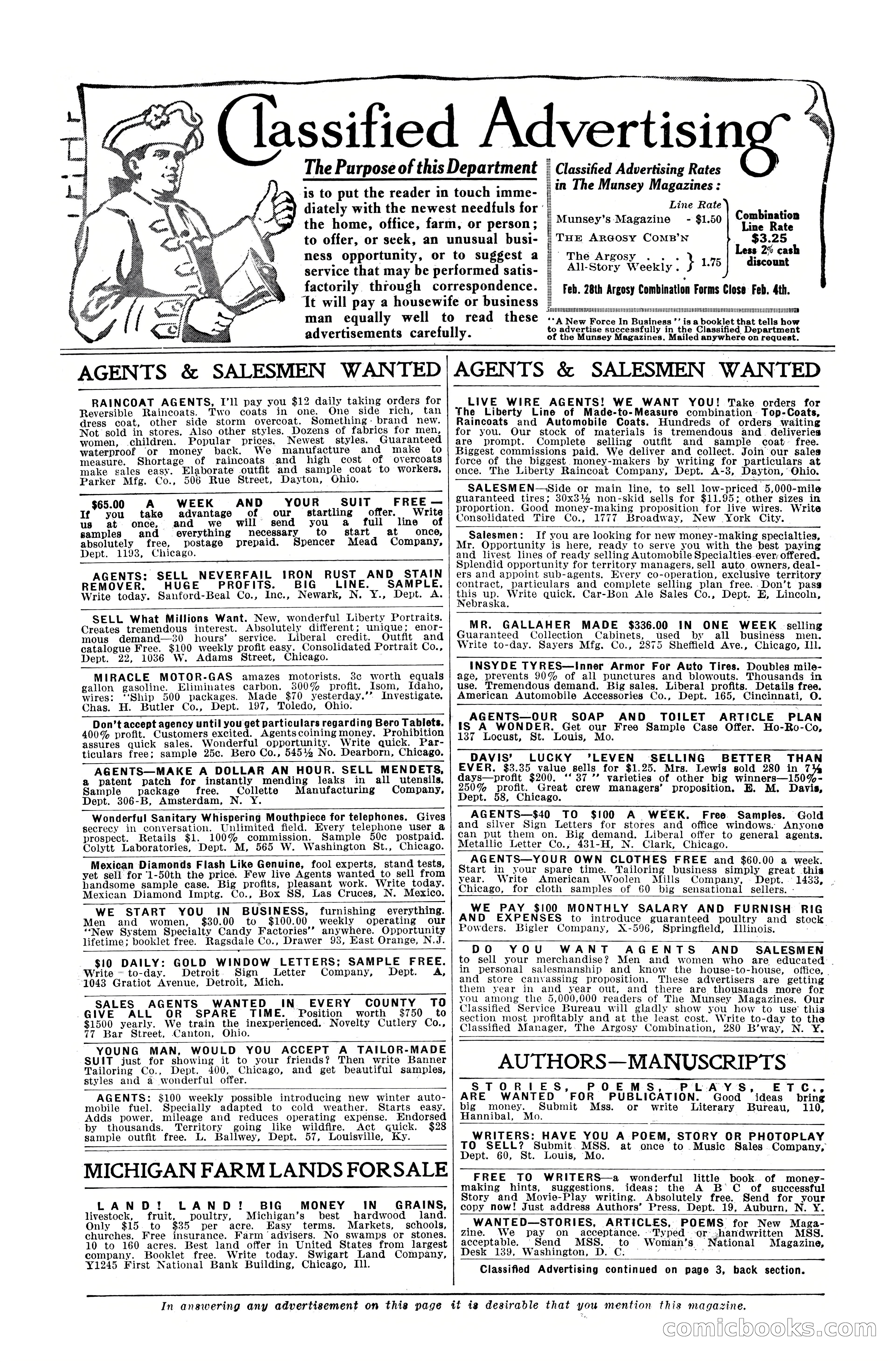 All-Story Weekly, Vol. 106, No. 3 — page 6 of 176