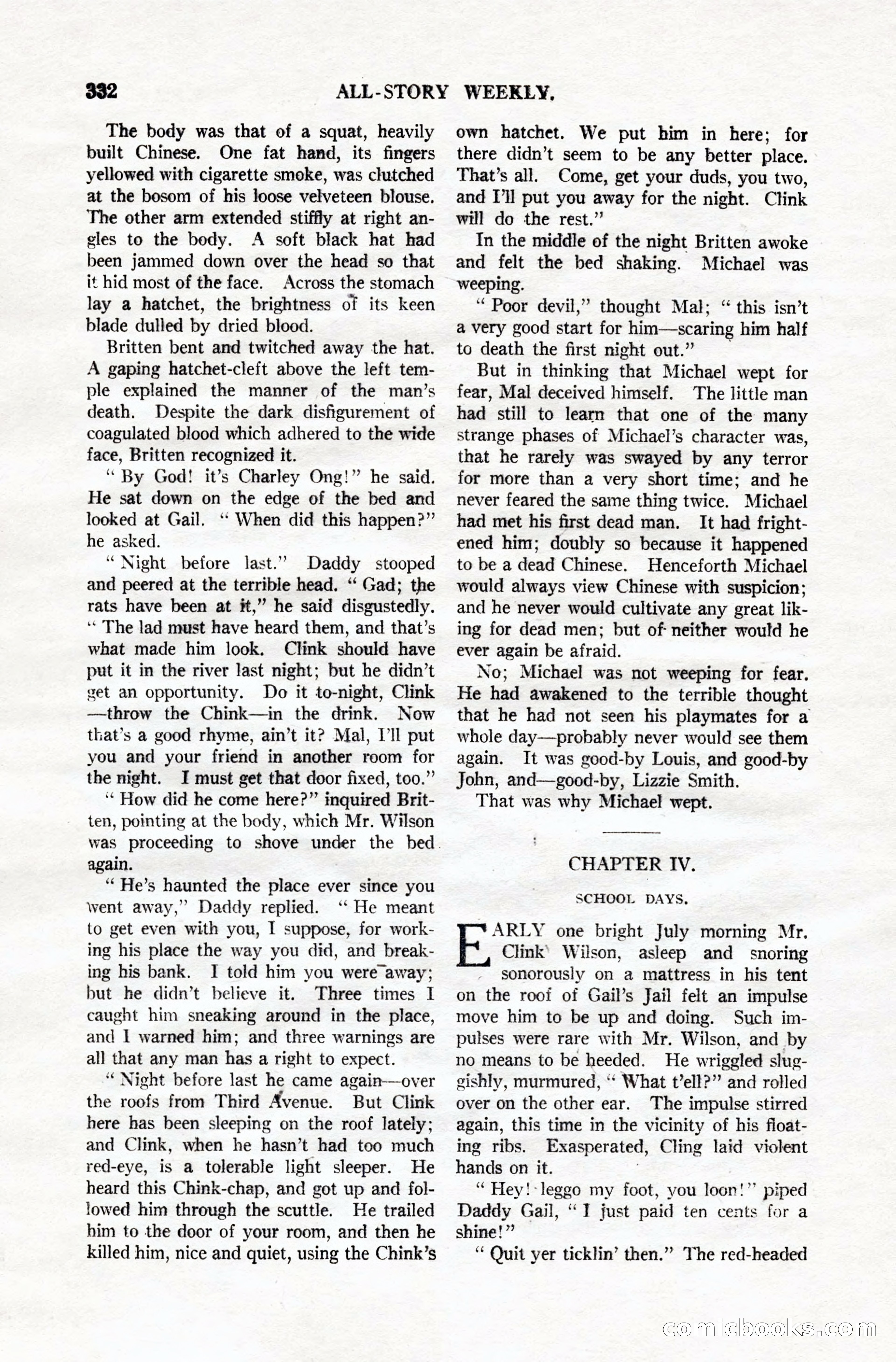 All-Story Weekly, Vol. 106, No. 3 — page 22 of 176