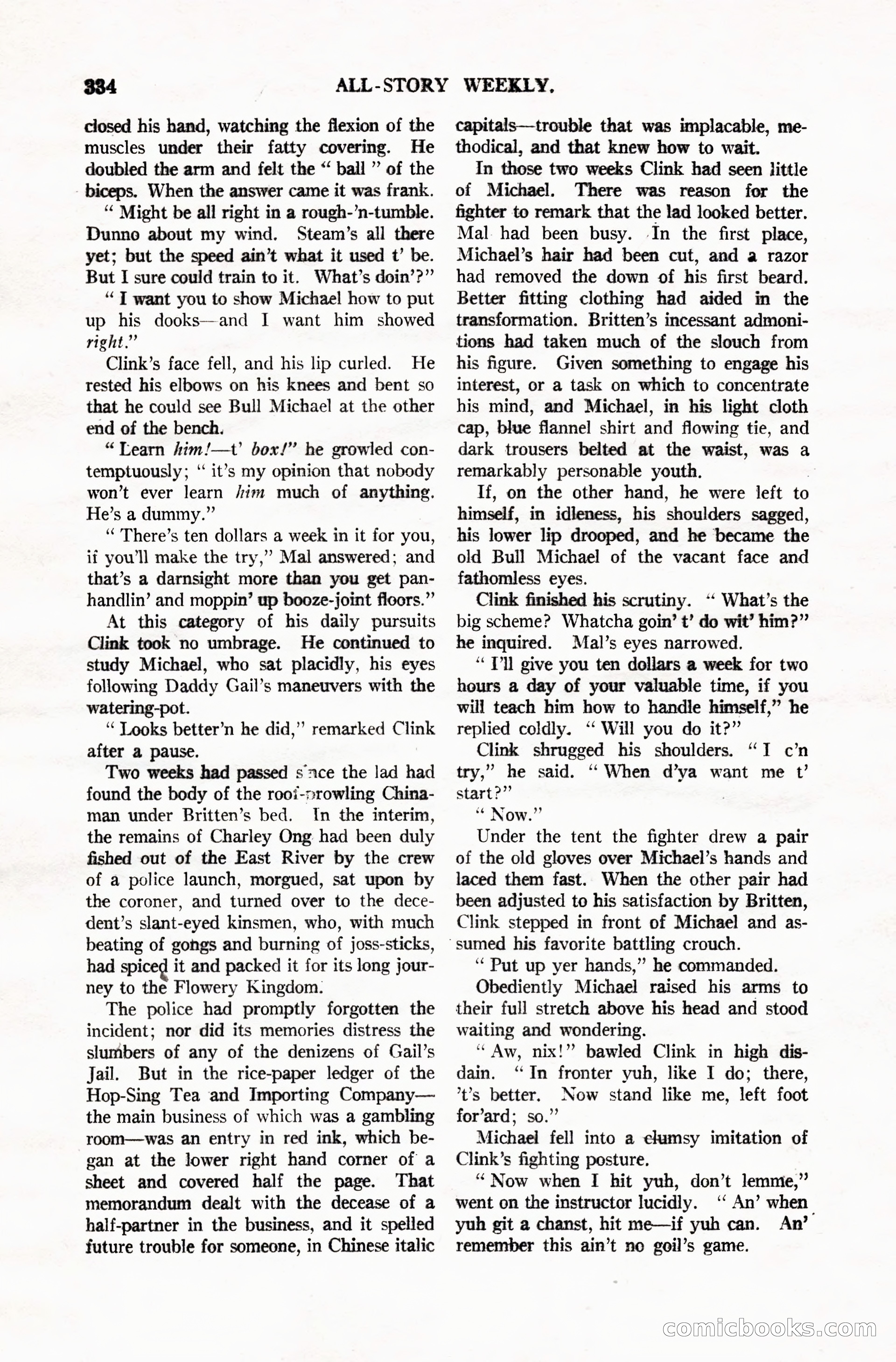 All-Story Weekly, Vol. 106, No. 3 — page 24 of 176