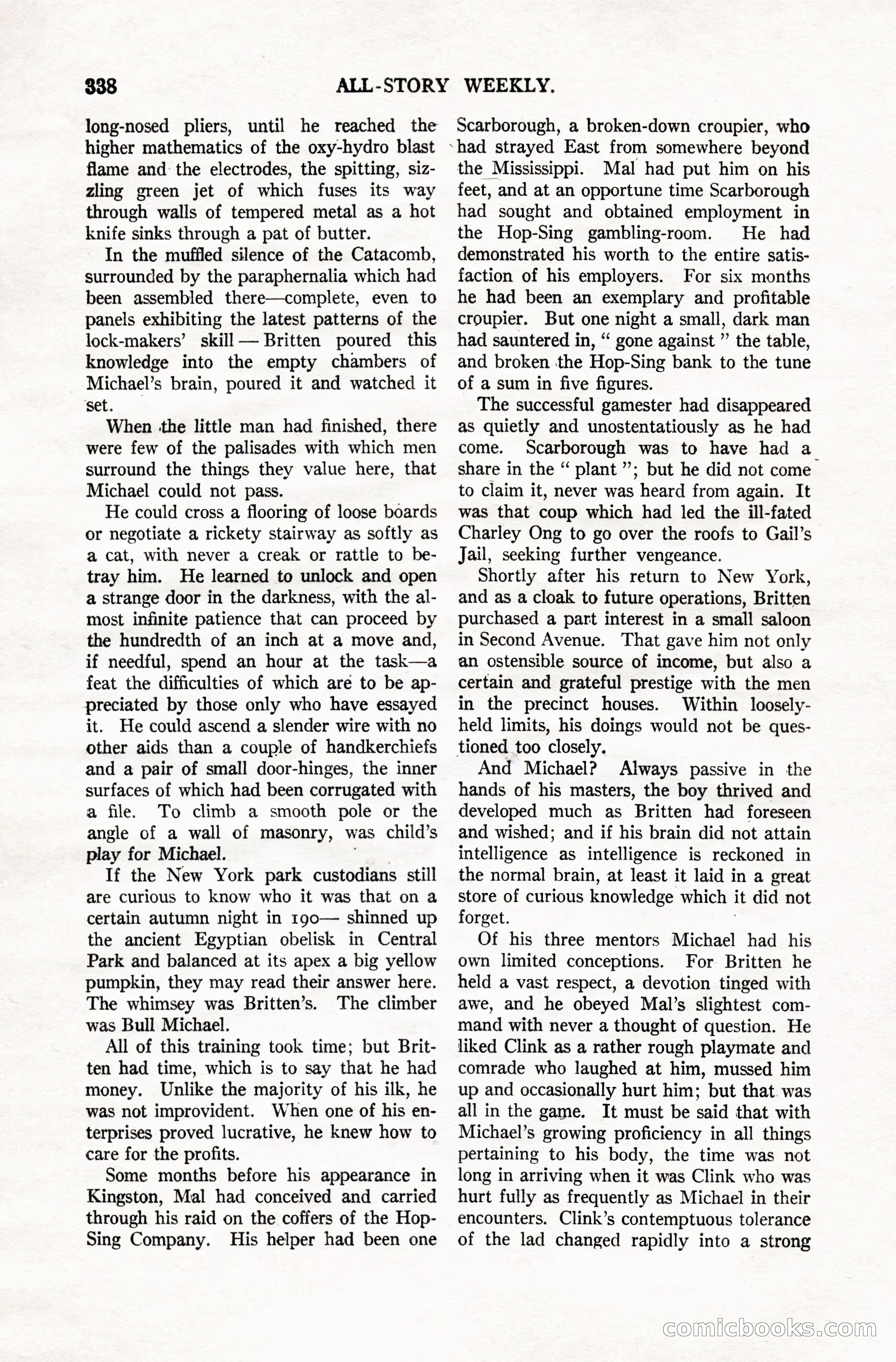 All-Story Weekly, Vol. 106, No. 3 — page 28 of 176