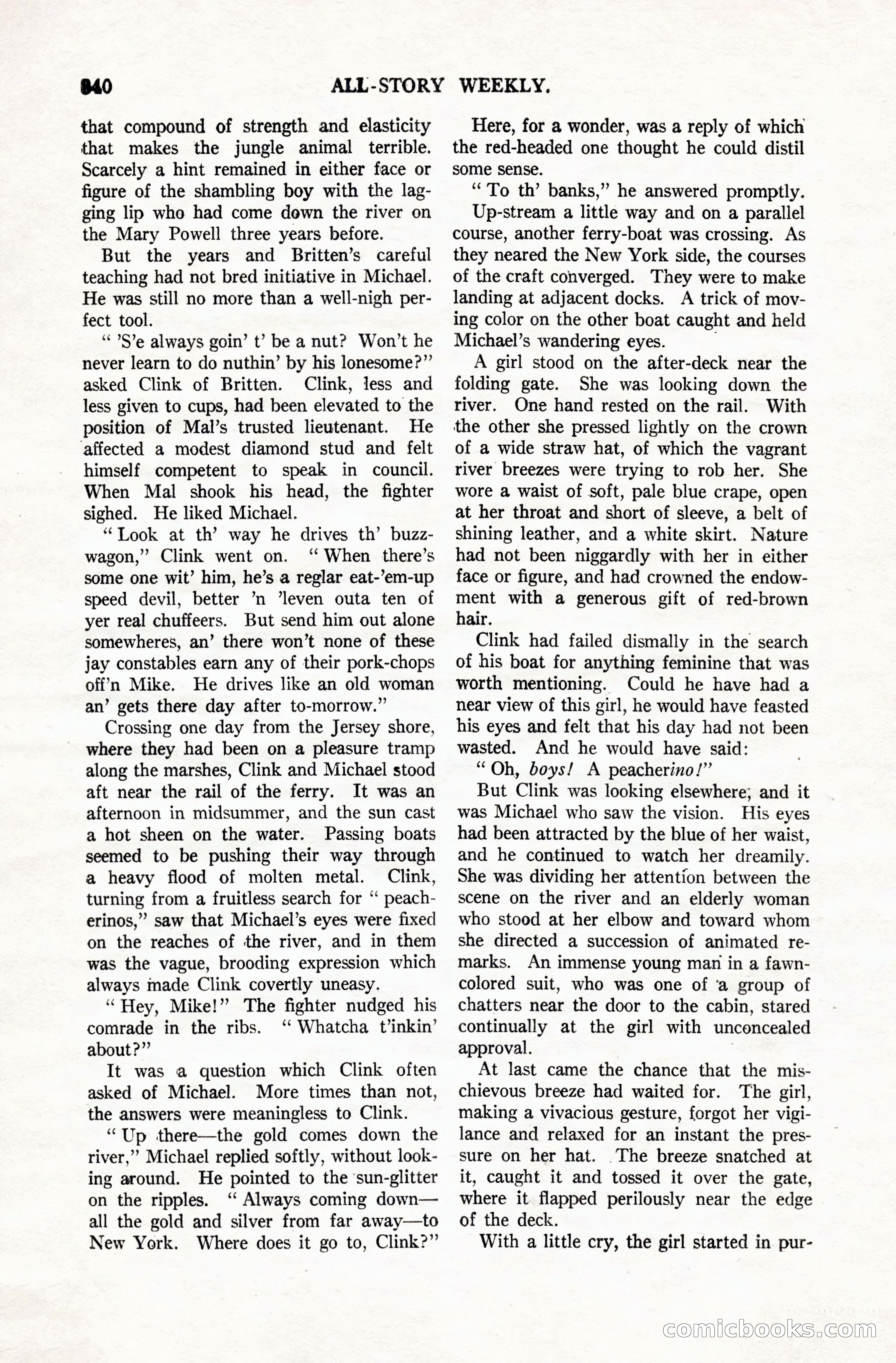 All-Story Weekly, Vol. 106, No. 3 — page 30 of 176