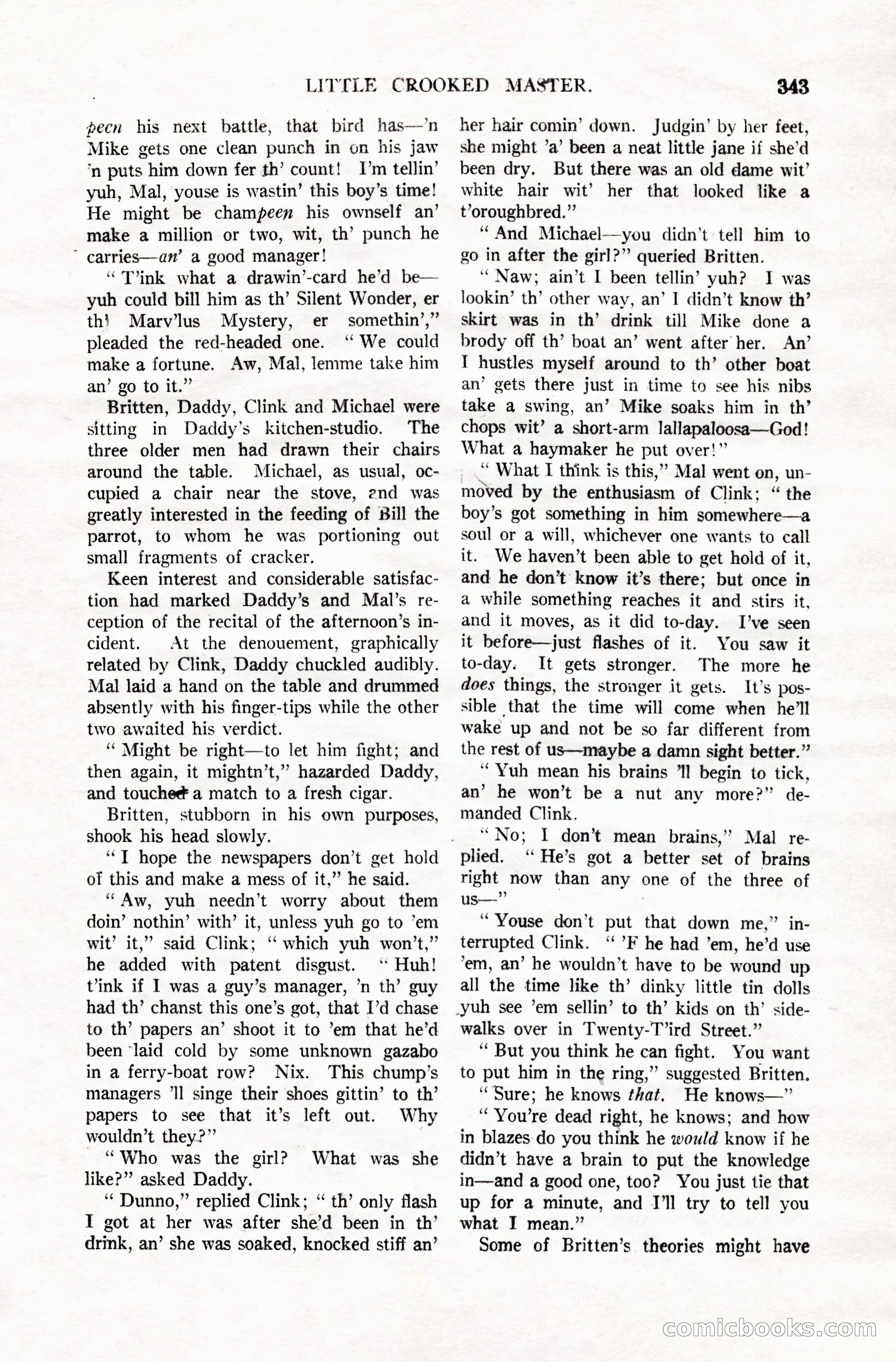 All-Story Weekly, Vol. 106, No. 3 — page 33 of 176