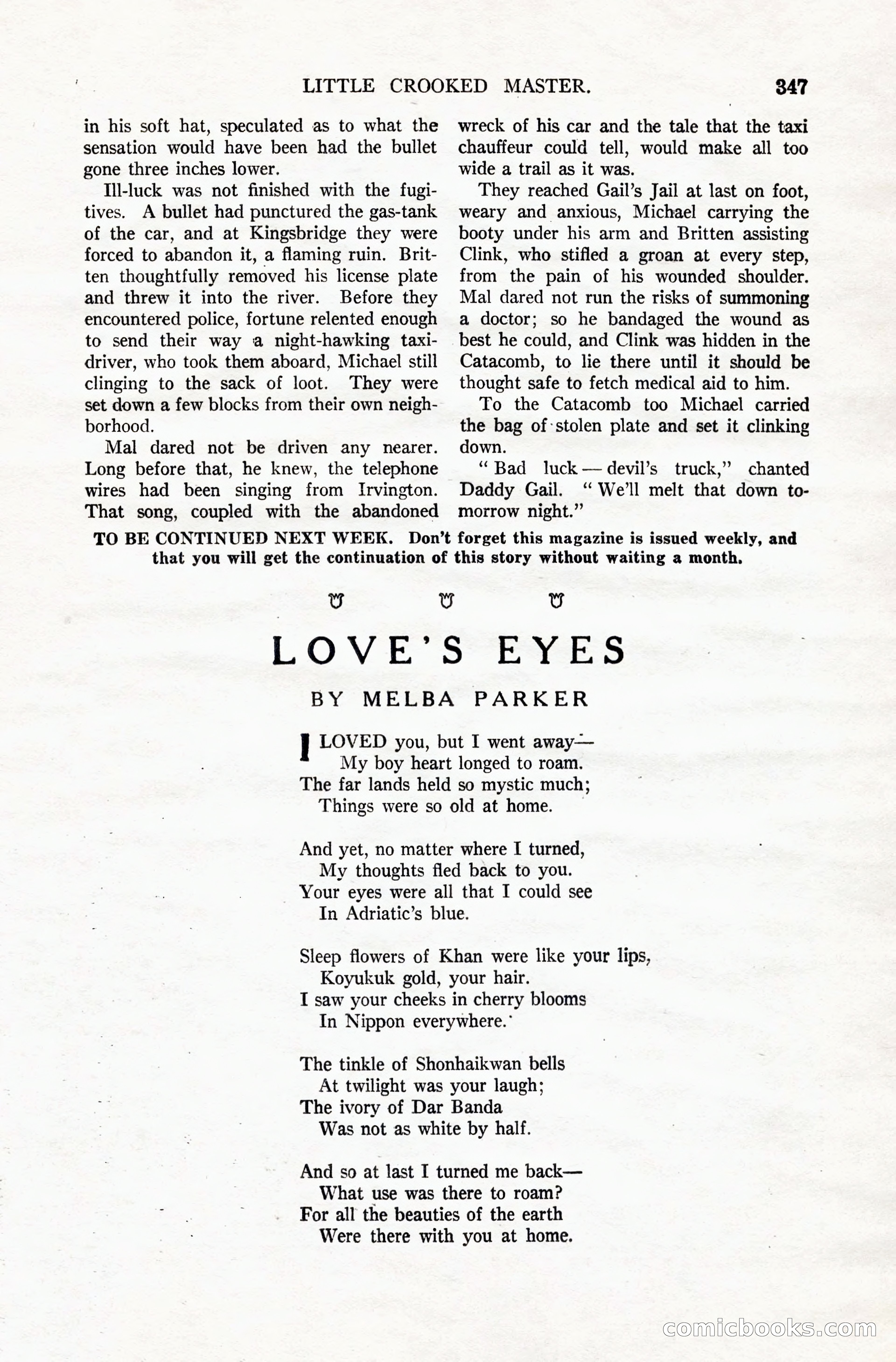 All-Story Weekly, Vol. 106, No. 3 — page 37 of 176