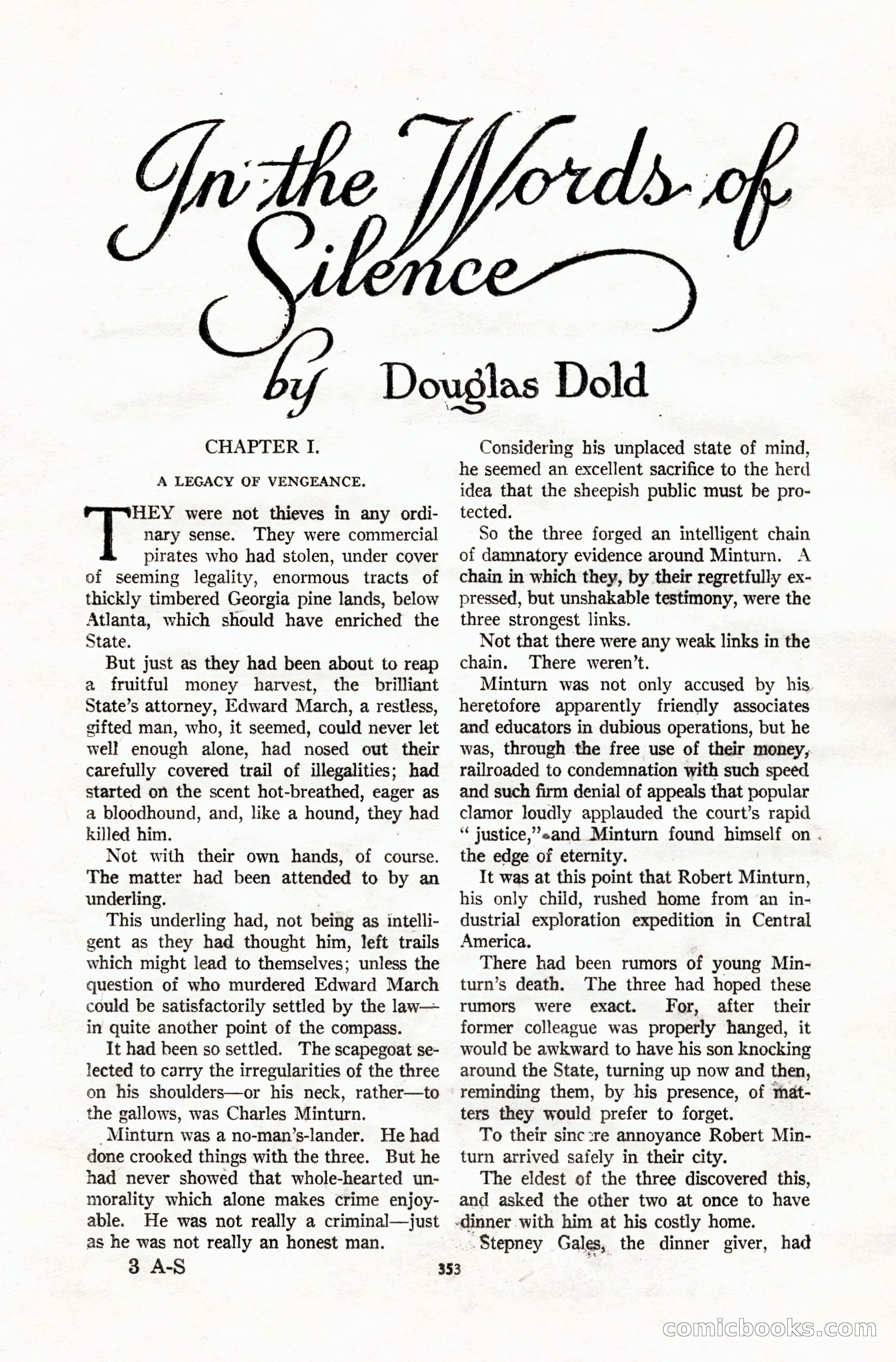 All-Story Weekly, Vol. 106, No. 3 — page 43 of 176