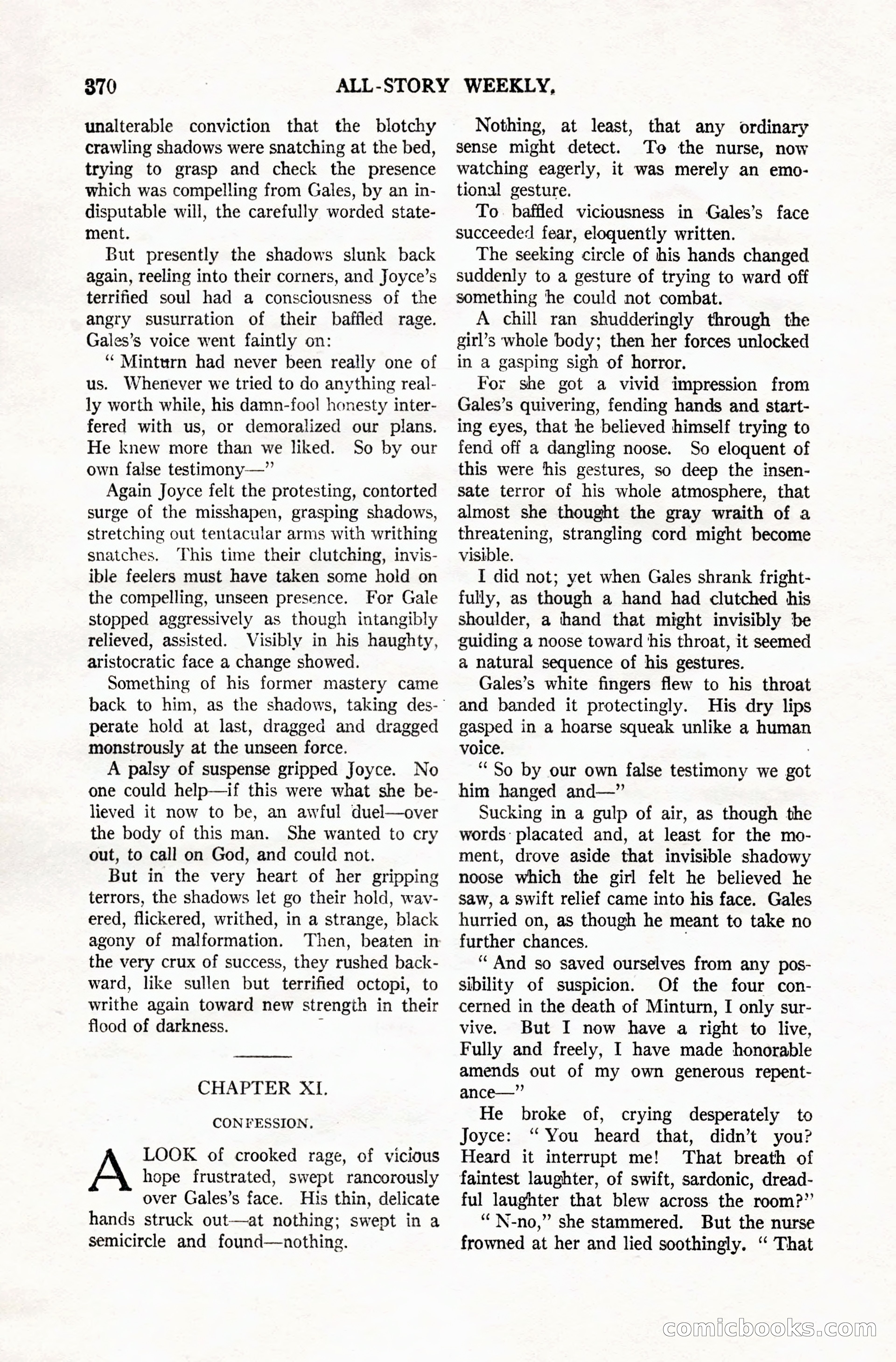 All-Story Weekly, Vol. 106, No. 3 — page 60 of 176