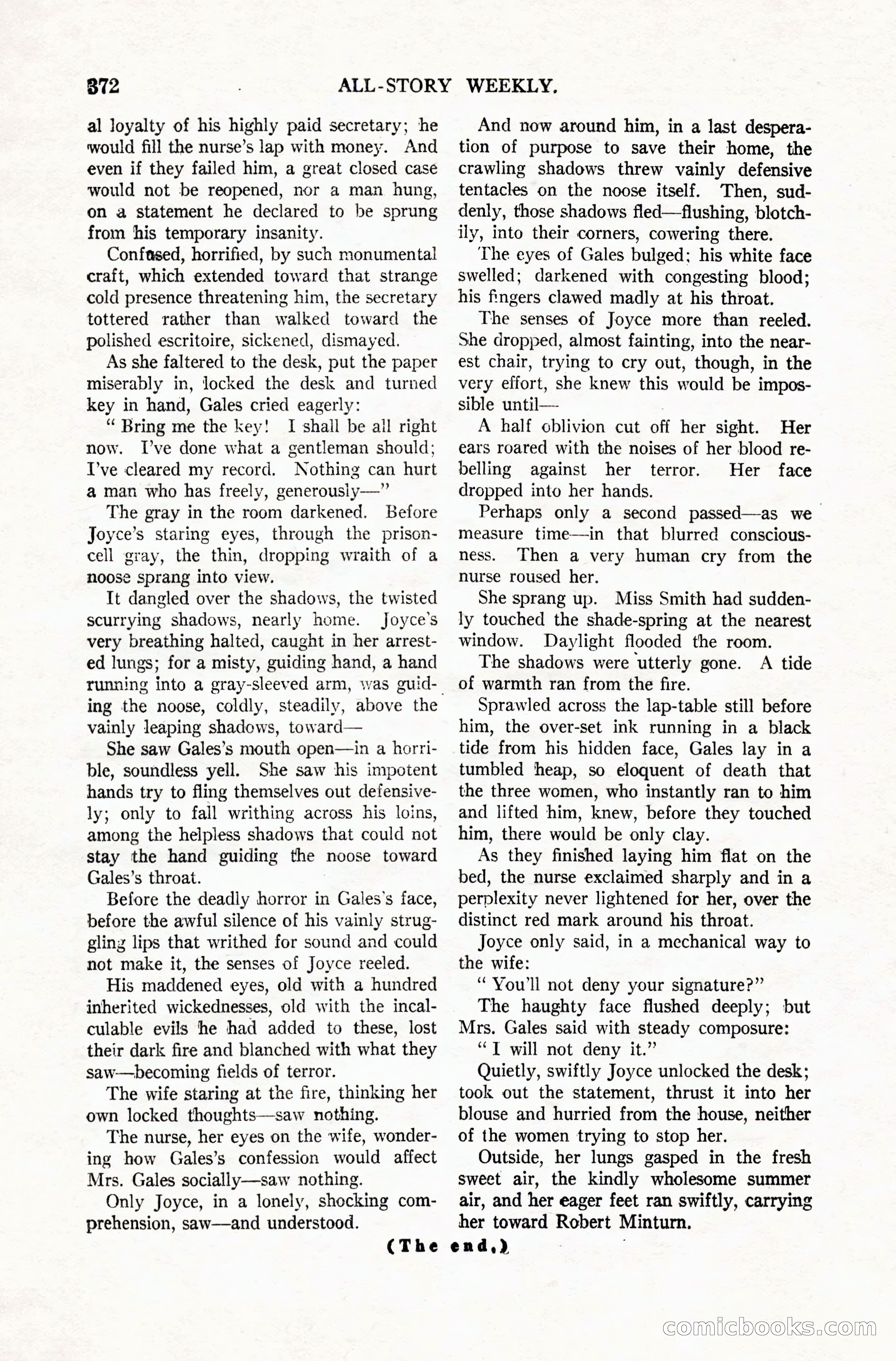 All-Story Weekly, Vol. 106, No. 3 — page 62 of 176