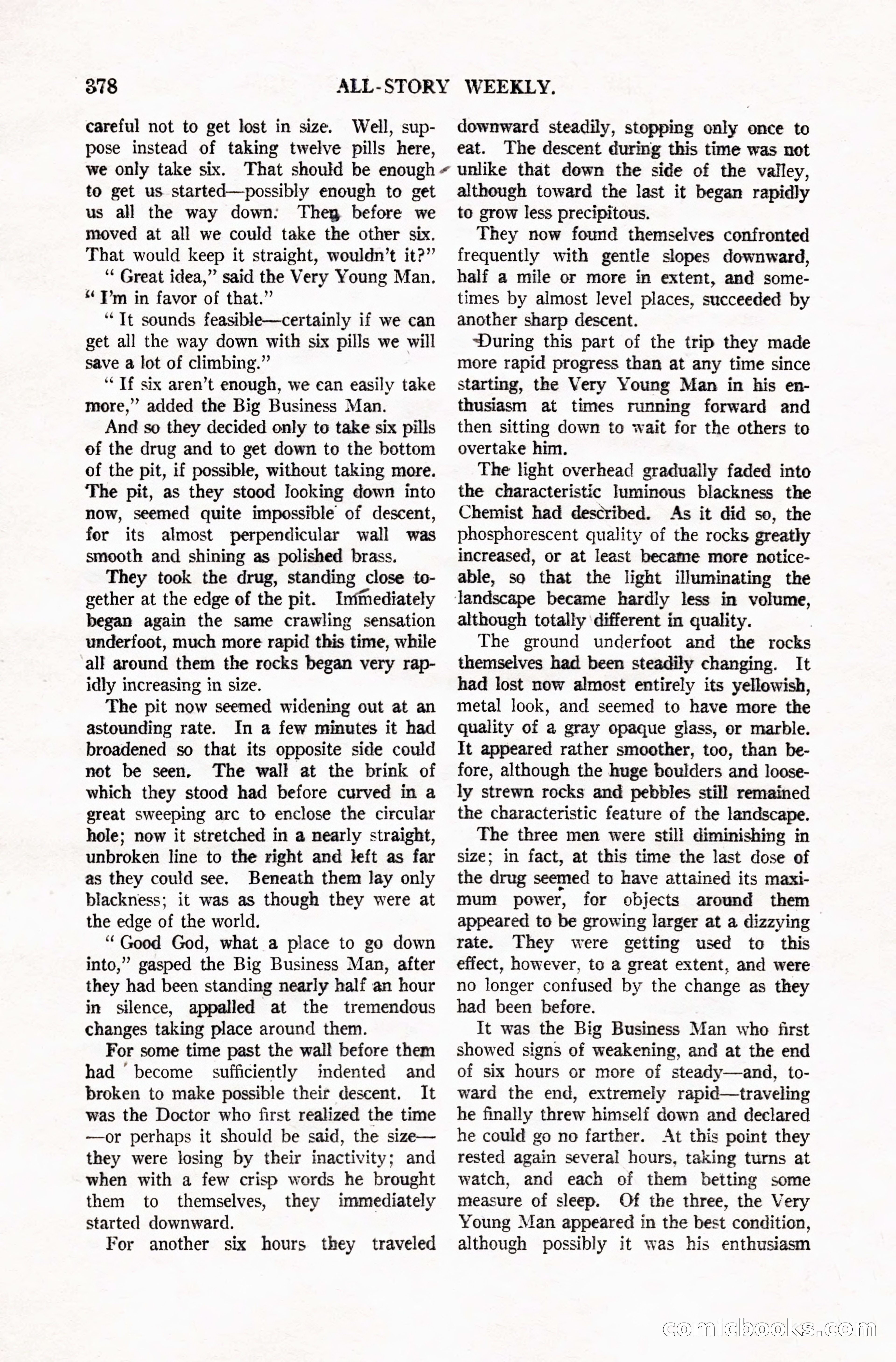 All-Story Weekly, Vol. 106, No. 3 — page 68 of 176