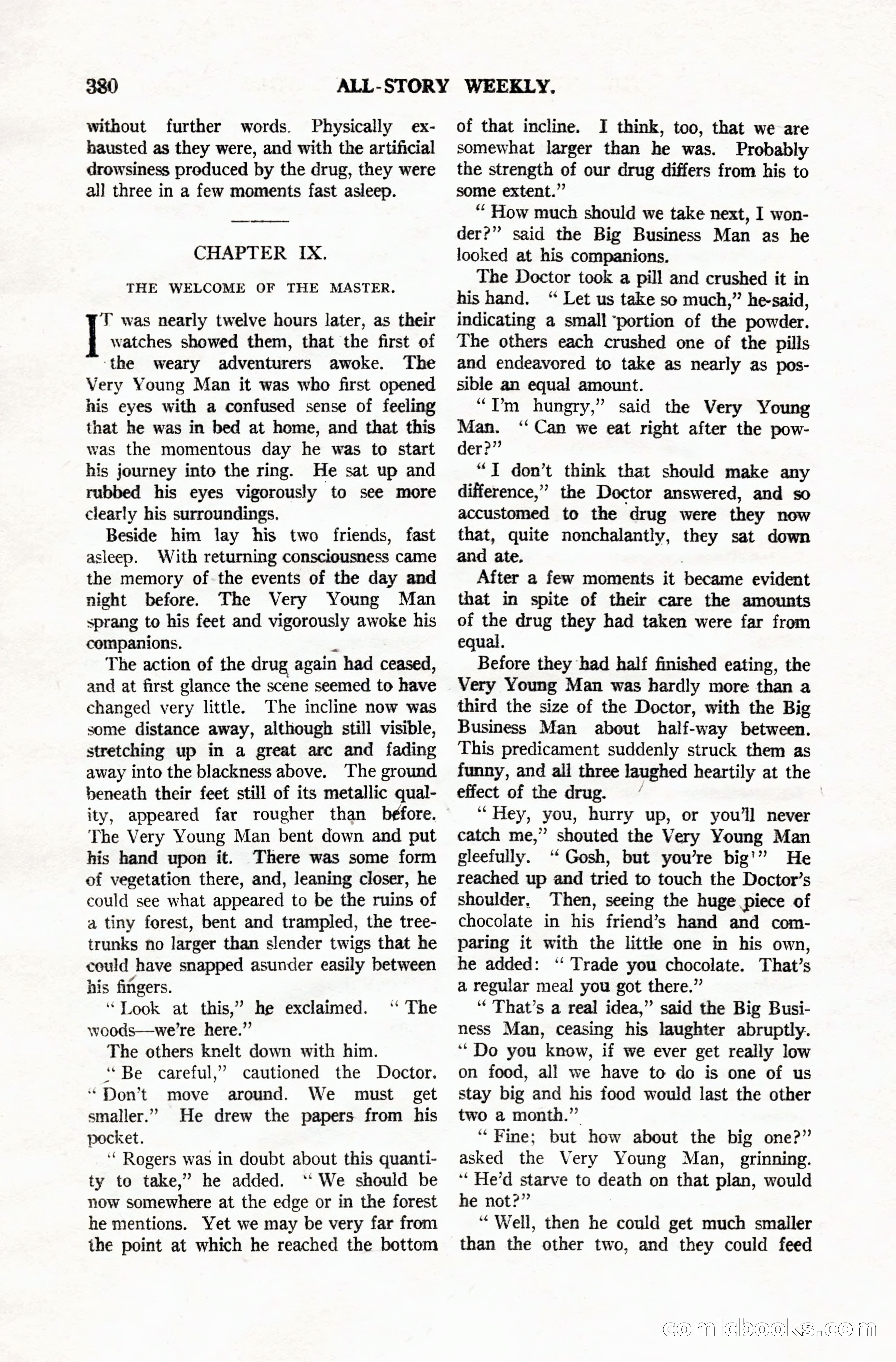 All-Story Weekly, Vol. 106, No. 3 — page 70 of 176