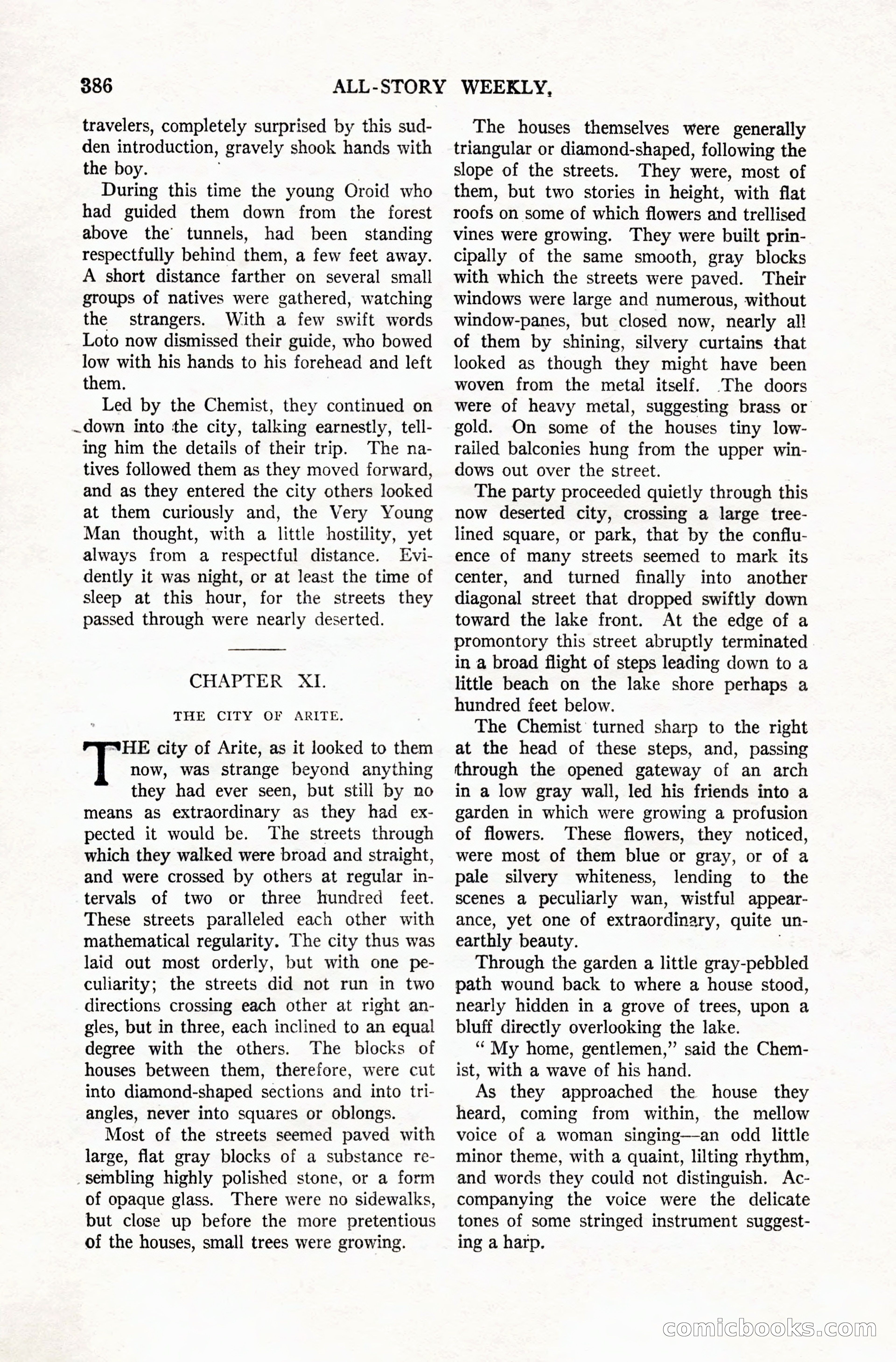 All-Story Weekly, Vol. 106, No. 3 — page 76 of 176