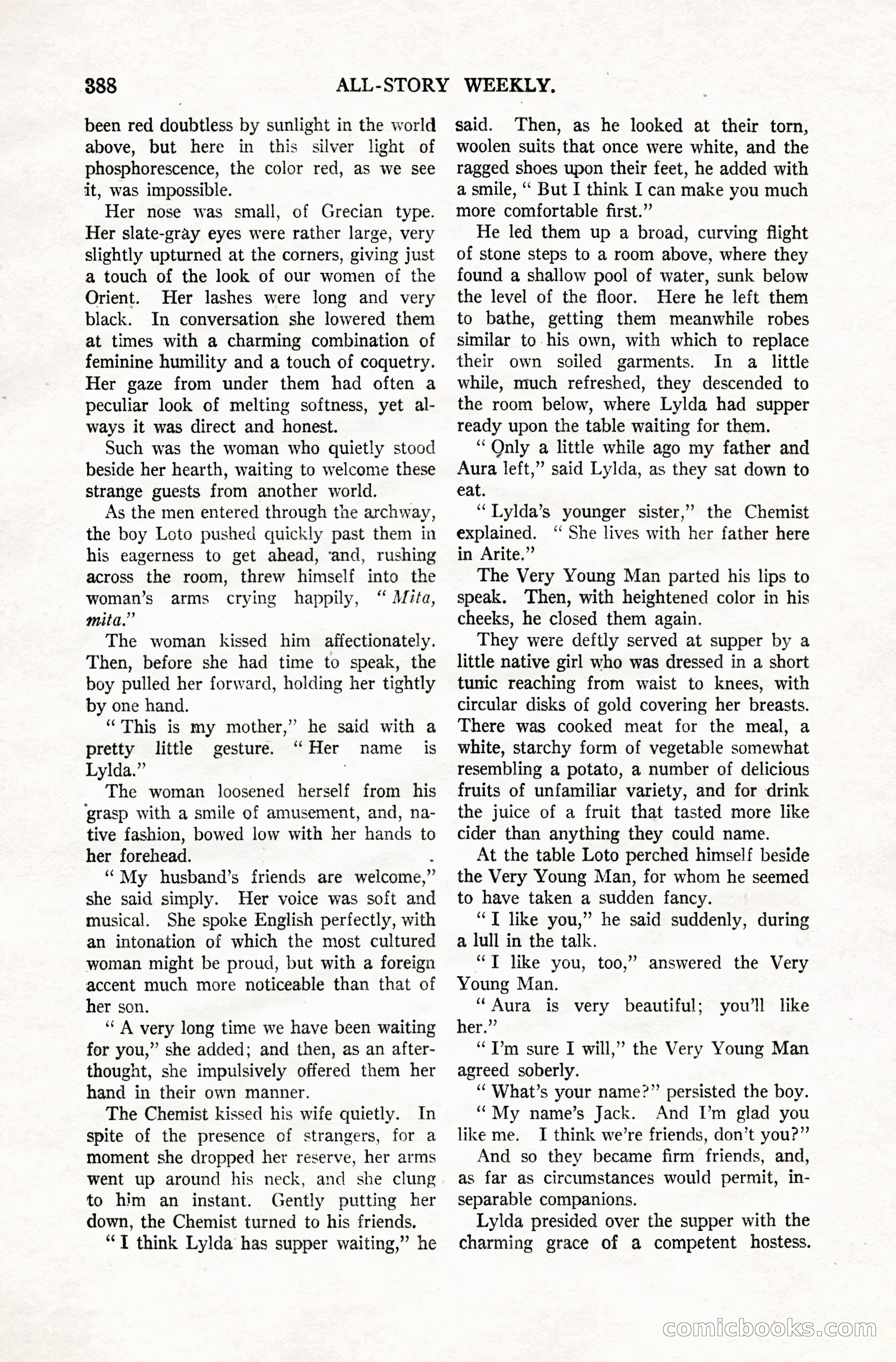 All-Story Weekly, Vol. 106, No. 3 — page 78 of 176