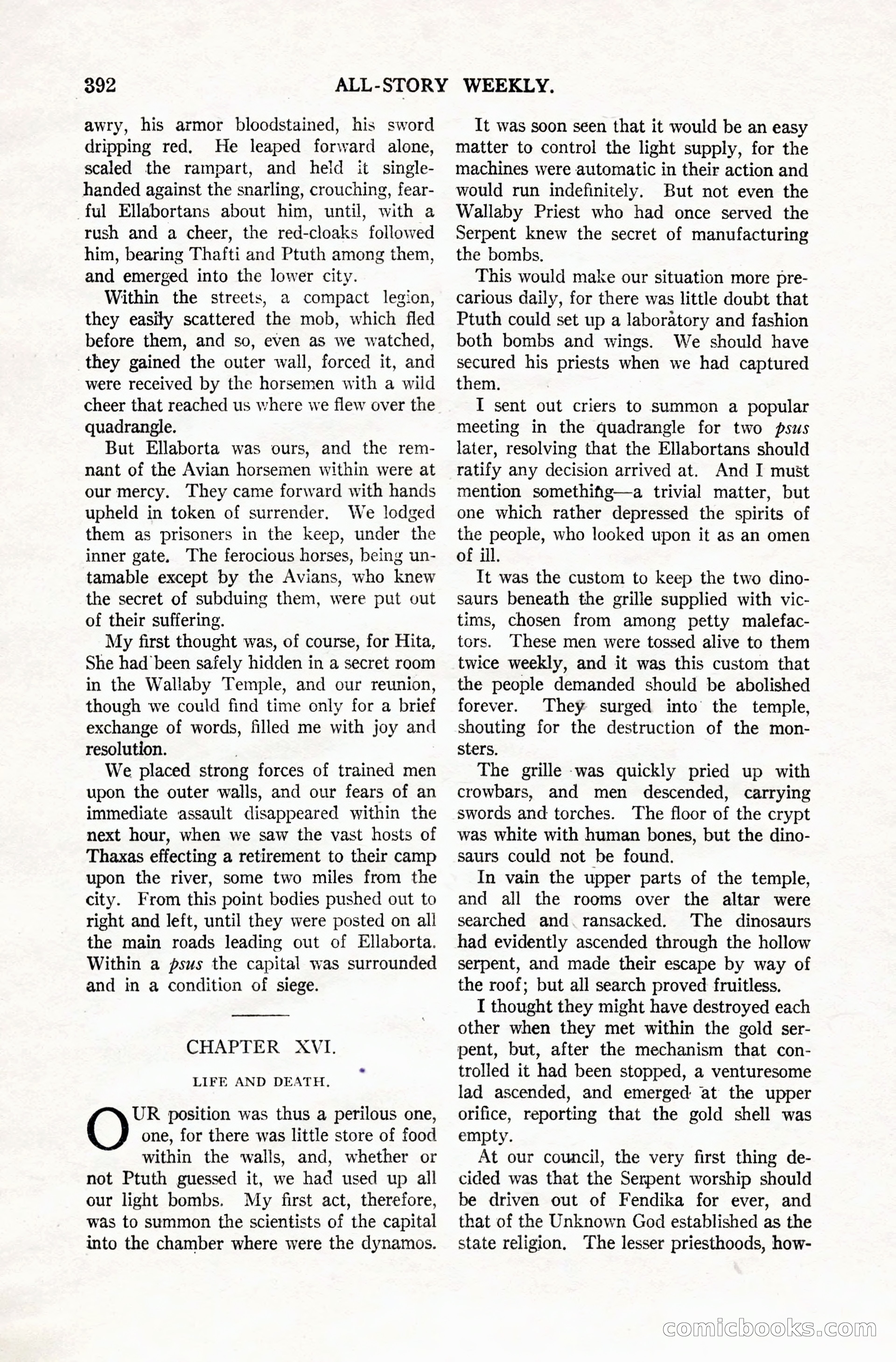 All-Story Weekly, Vol. 106, No. 3 — page 82 of 176