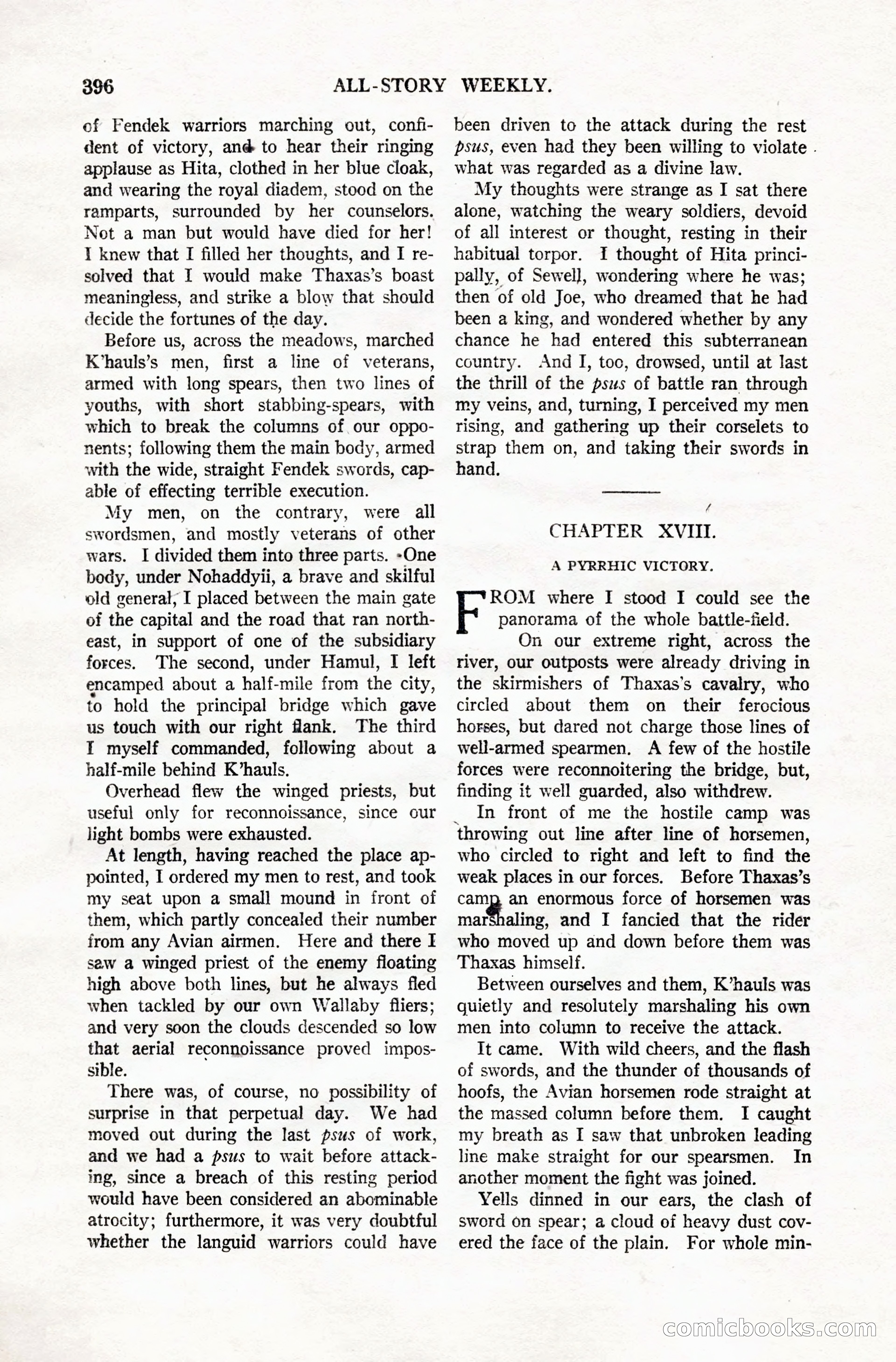 All-Story Weekly, Vol. 106, No. 3 — page 86 of 176