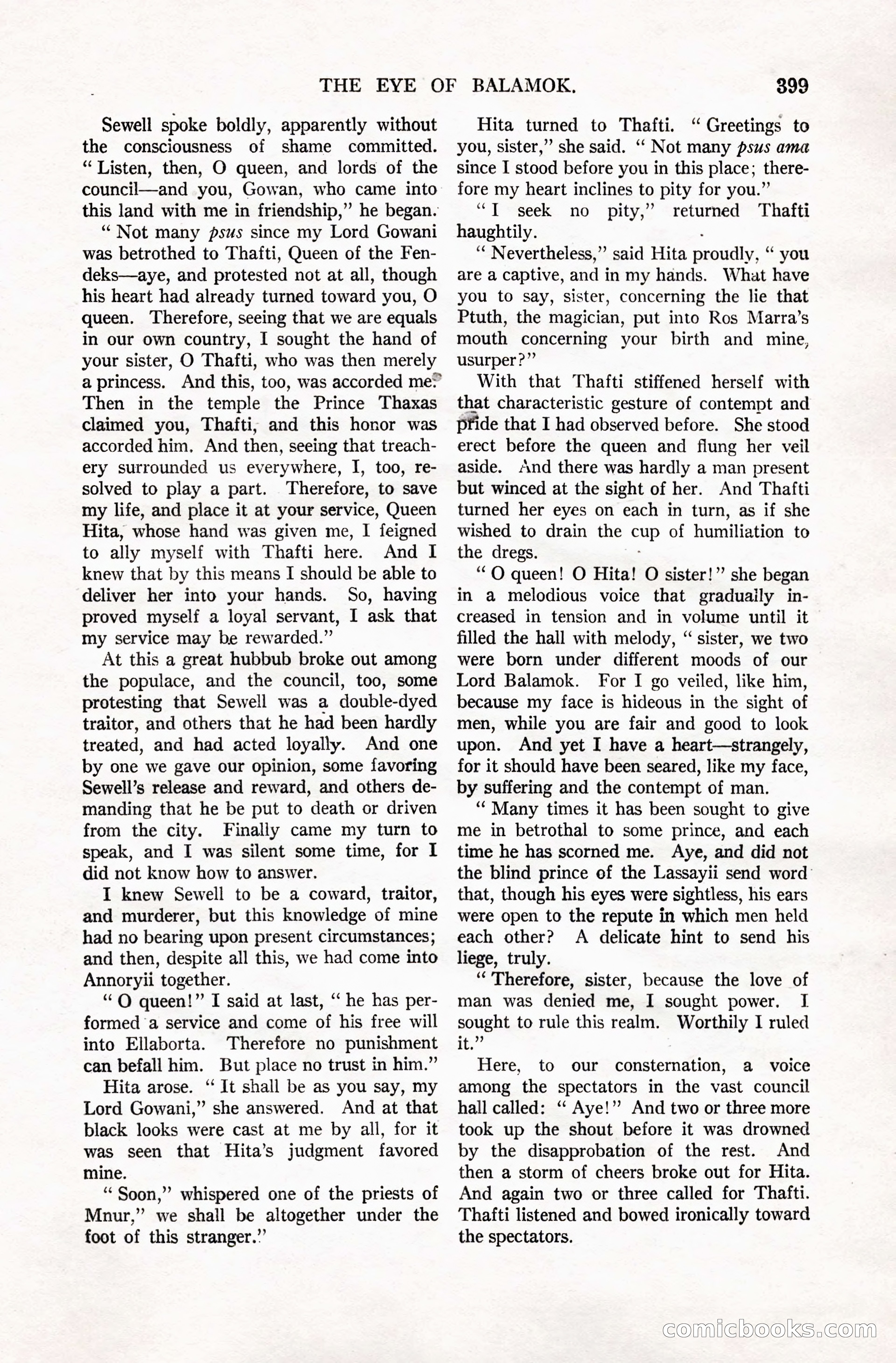 All-Story Weekly, Vol. 106, No. 3 — page 89 of 176