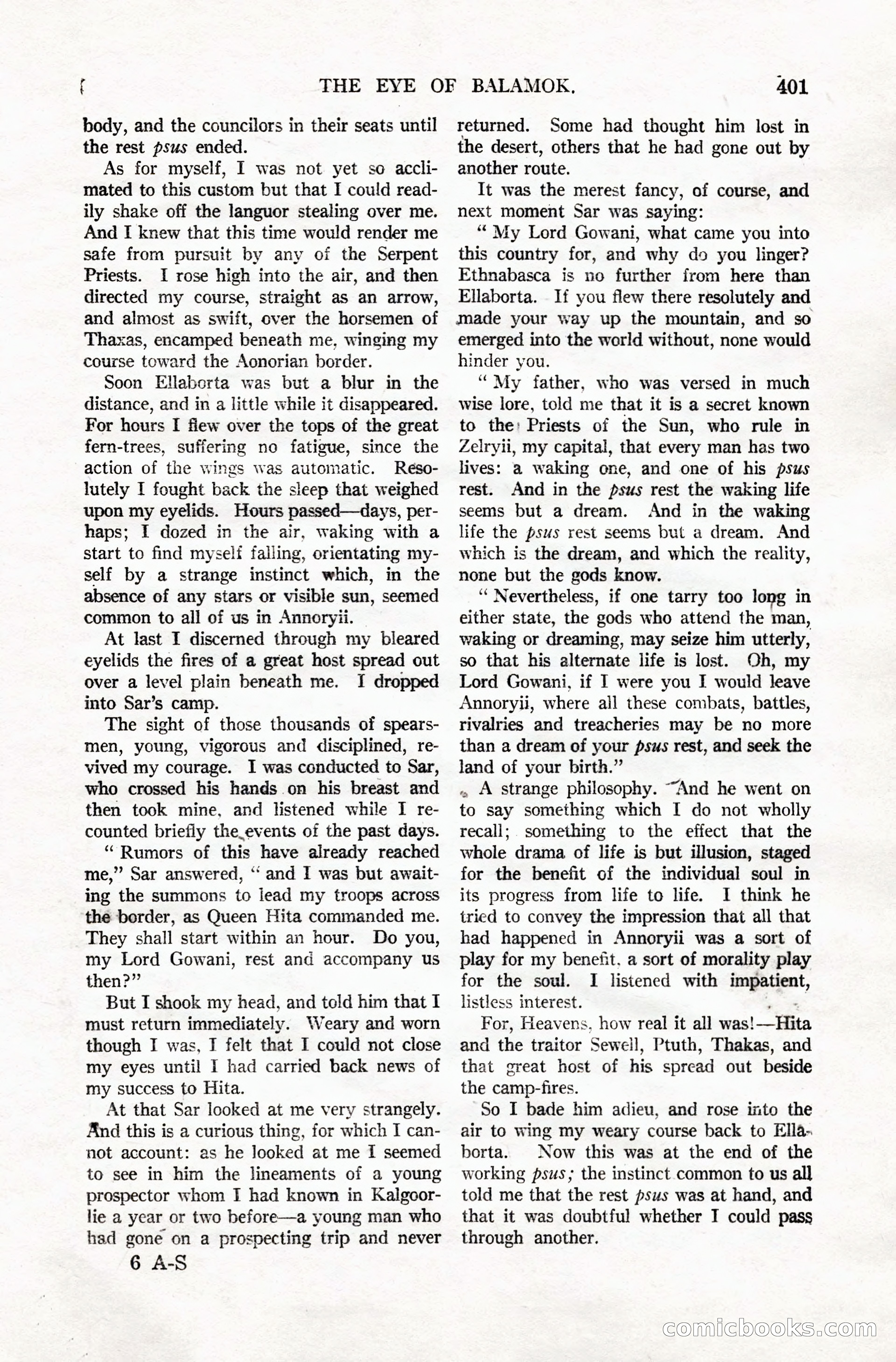 All-Story Weekly, Vol. 106, No. 3 — page 91 of 176