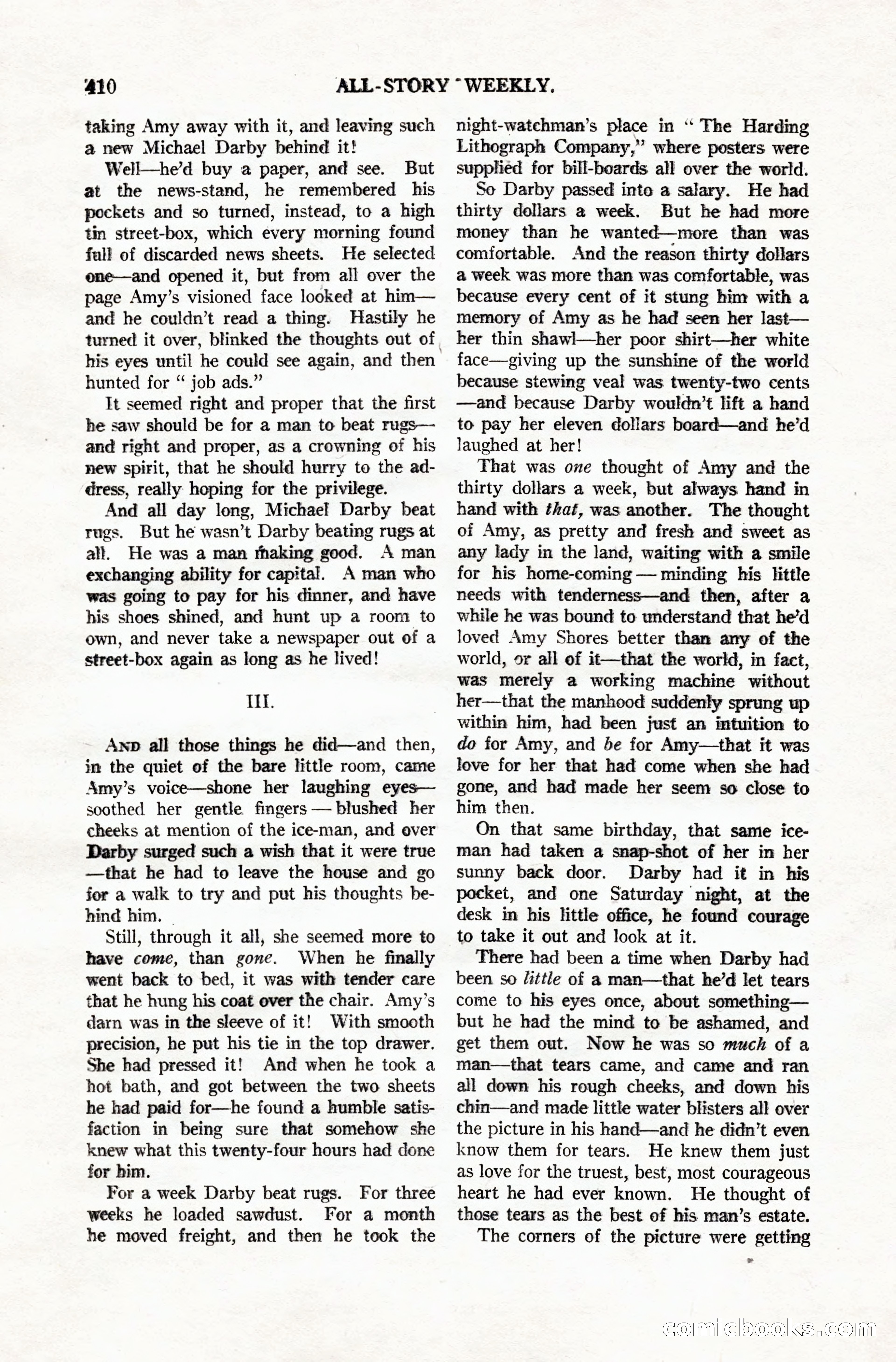 All-Story Weekly, Vol. 106, No. 3 — page 100 of 176
