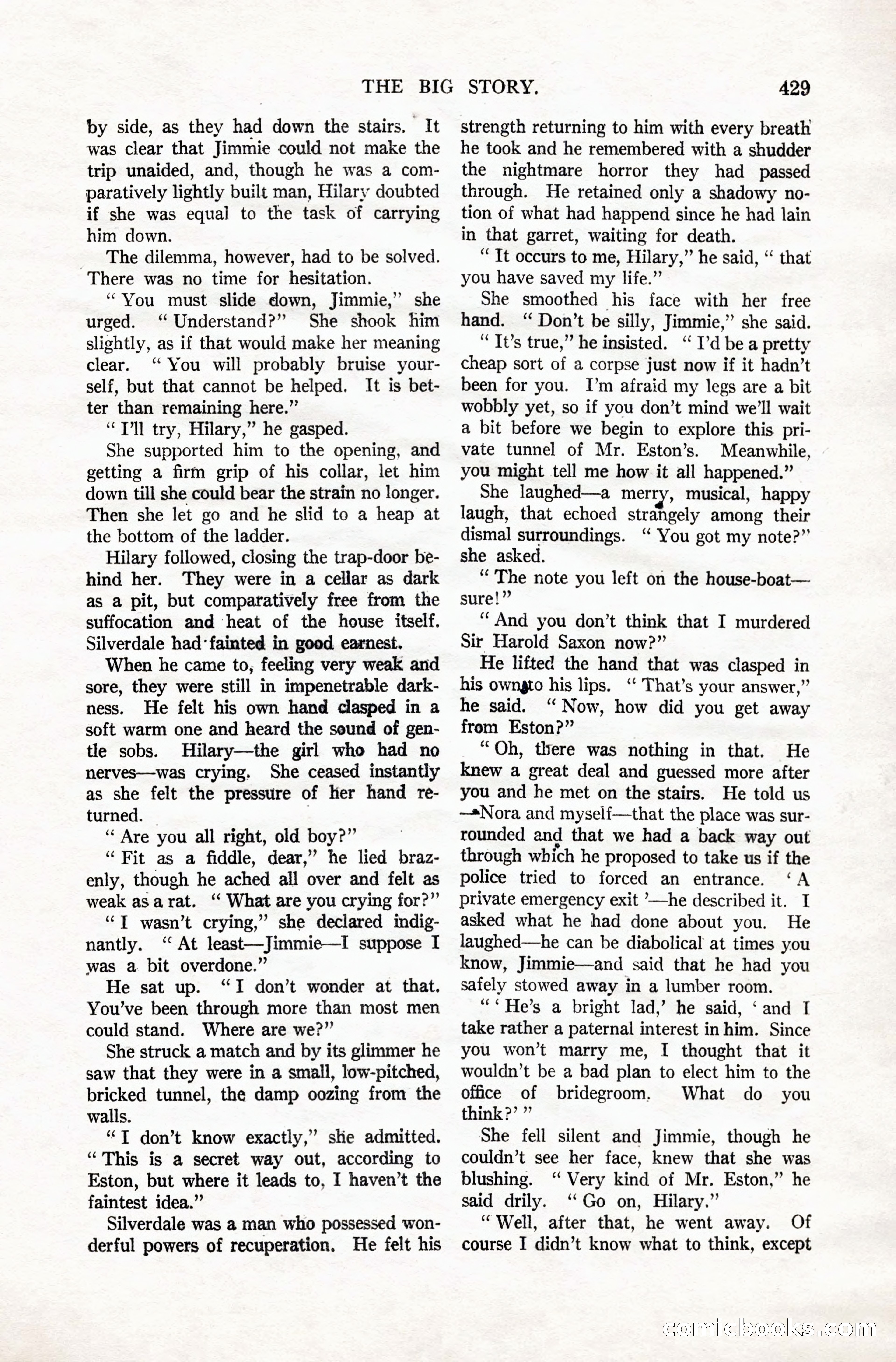 All-Story Weekly, Vol. 106, No. 3 — page 119 of 176