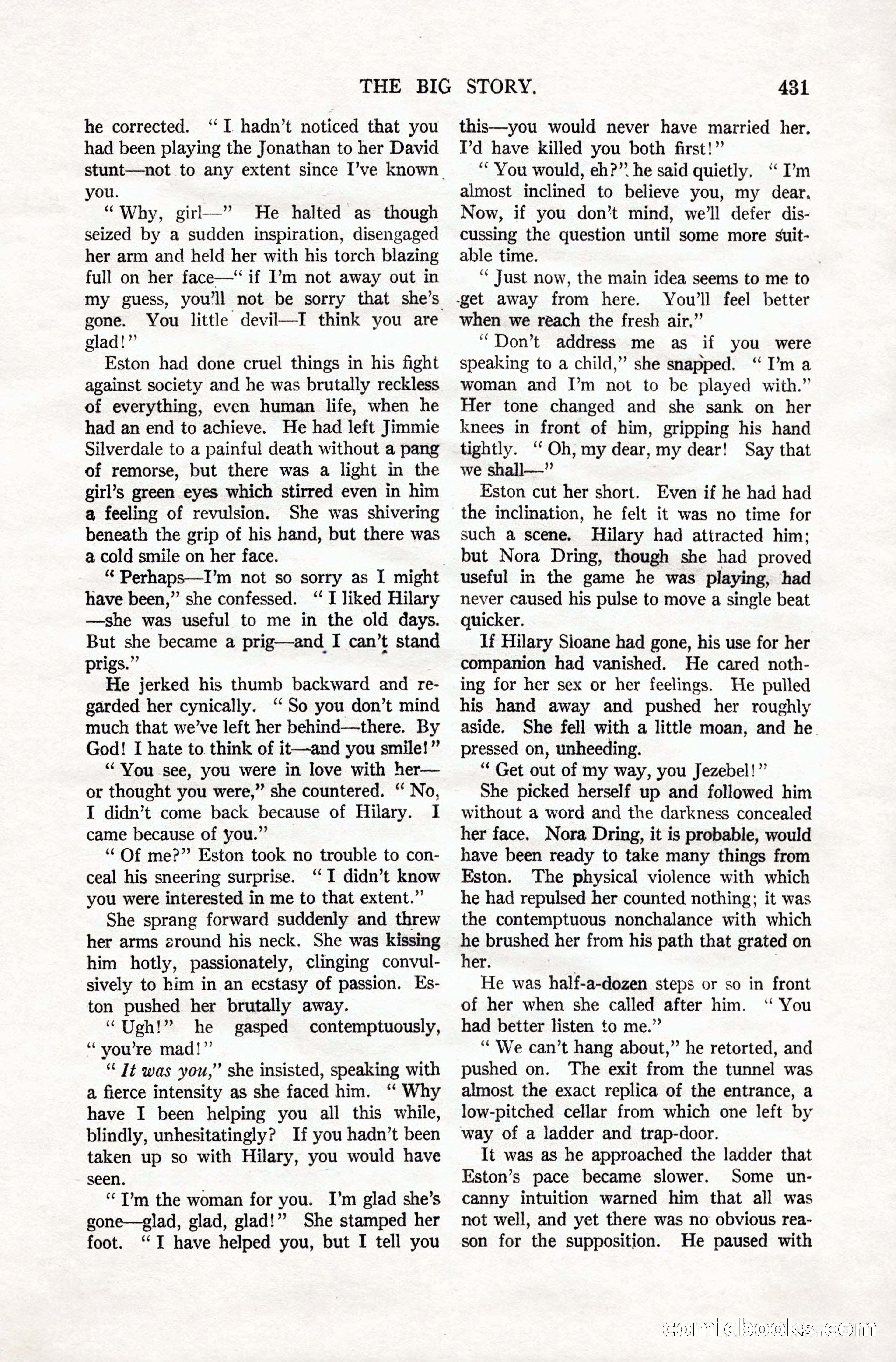 All-Story Weekly, Vol. 106, No. 3 — page 121 of 176
