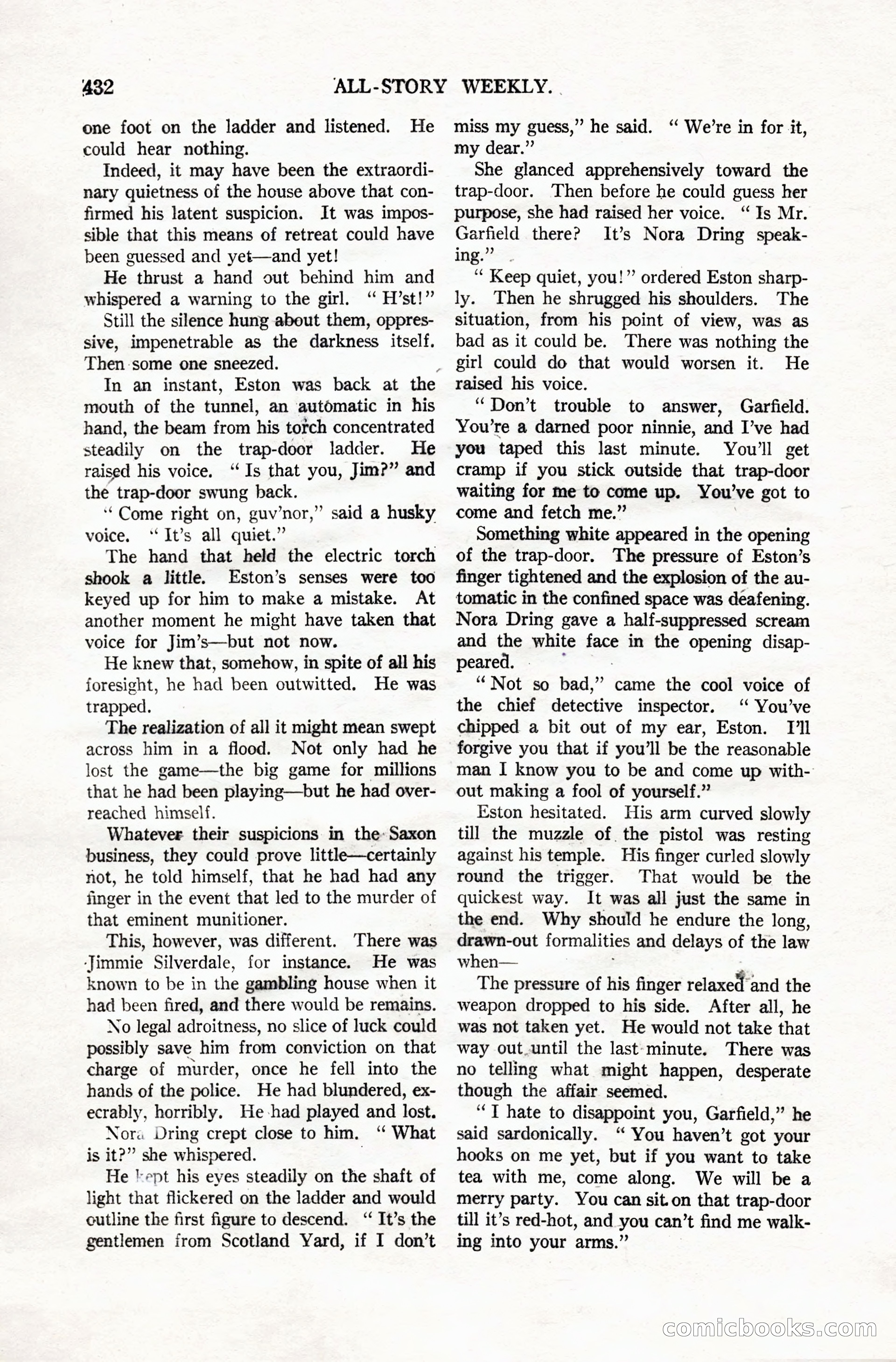 All-Story Weekly, Vol. 106, No. 3 — page 122 of 176