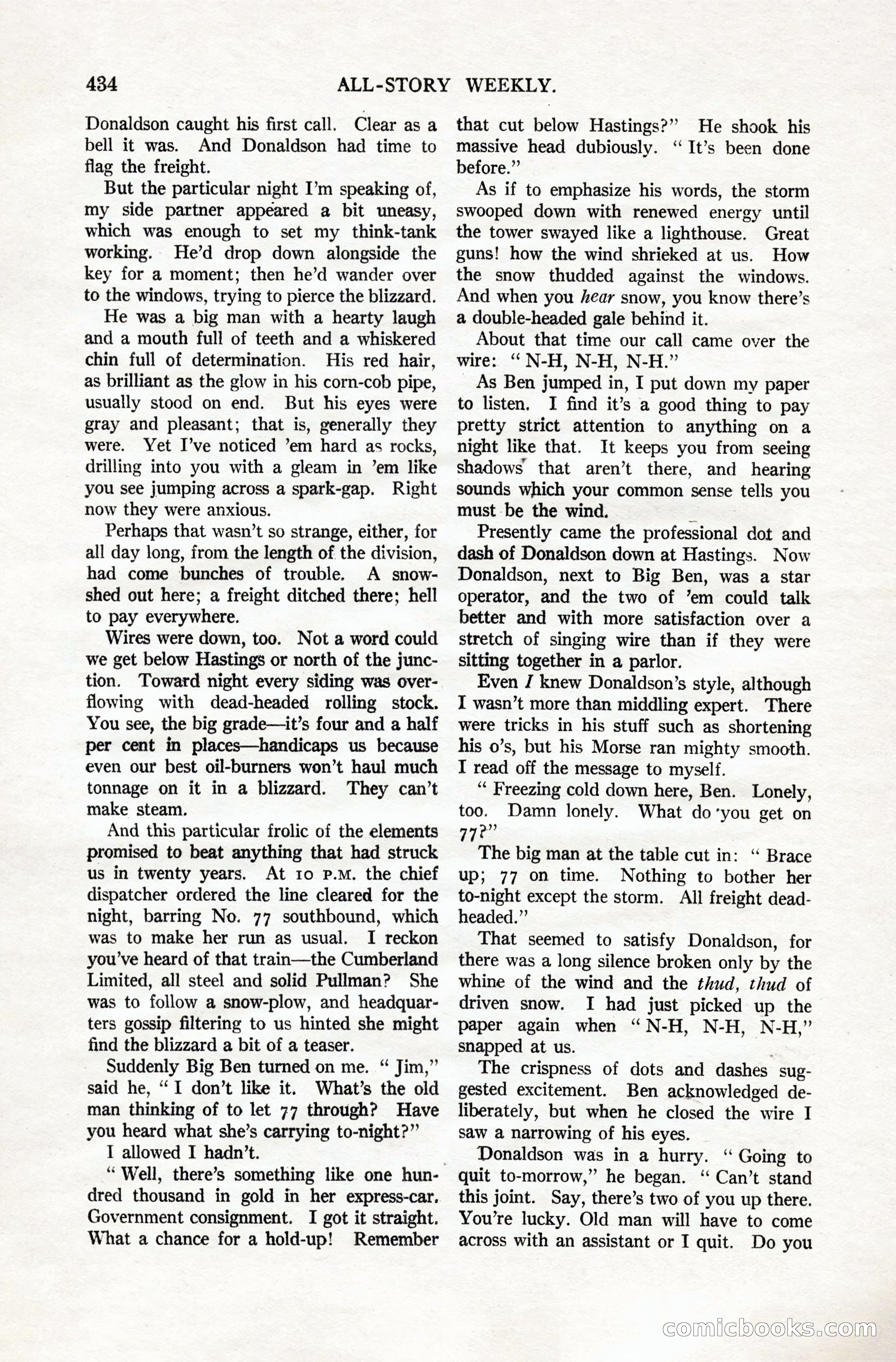 All-Story Weekly, Vol. 106, No. 3 — page 124 of 176