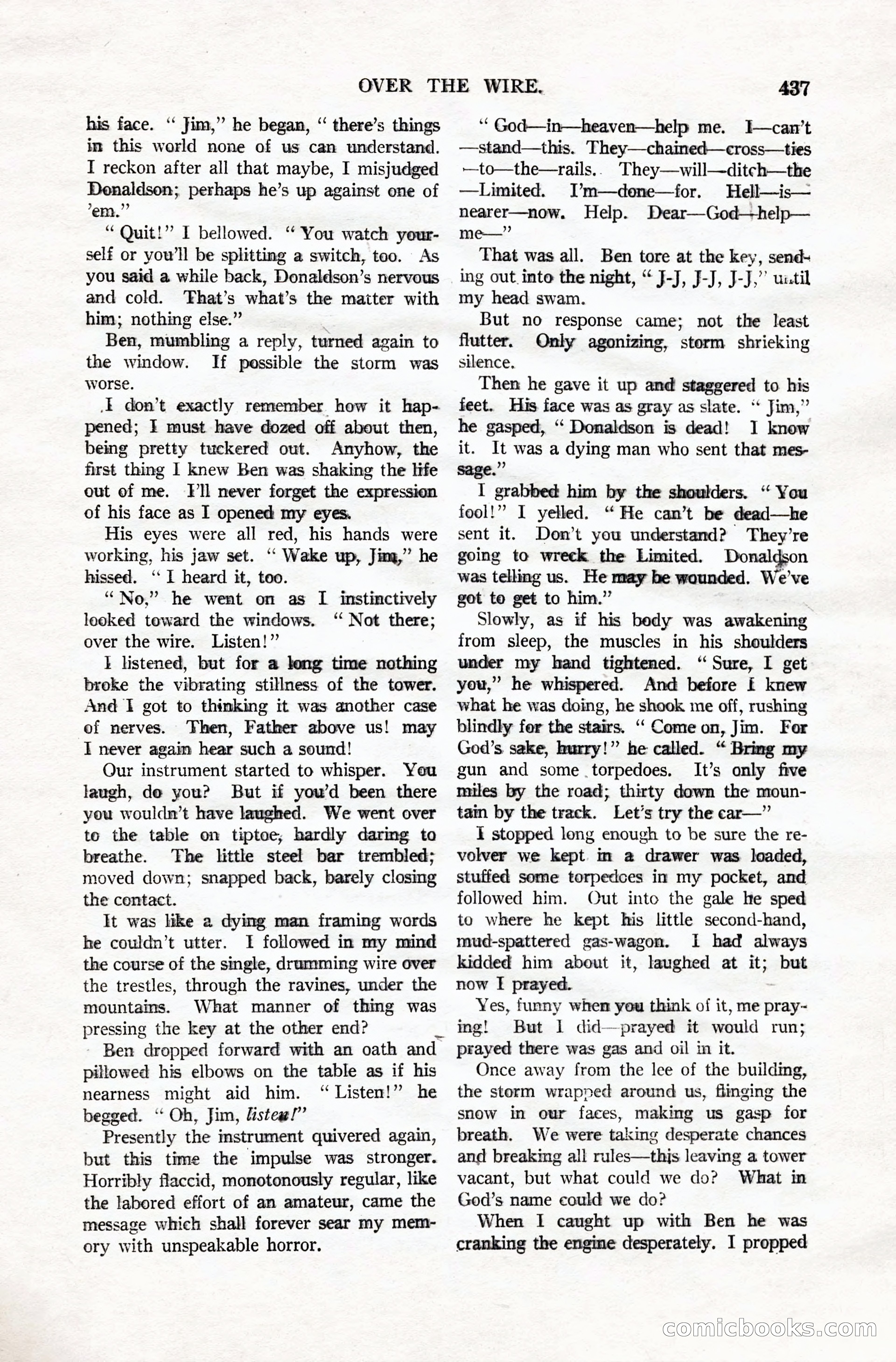 All-Story Weekly, Vol. 106, No. 3 — page 127 of 176