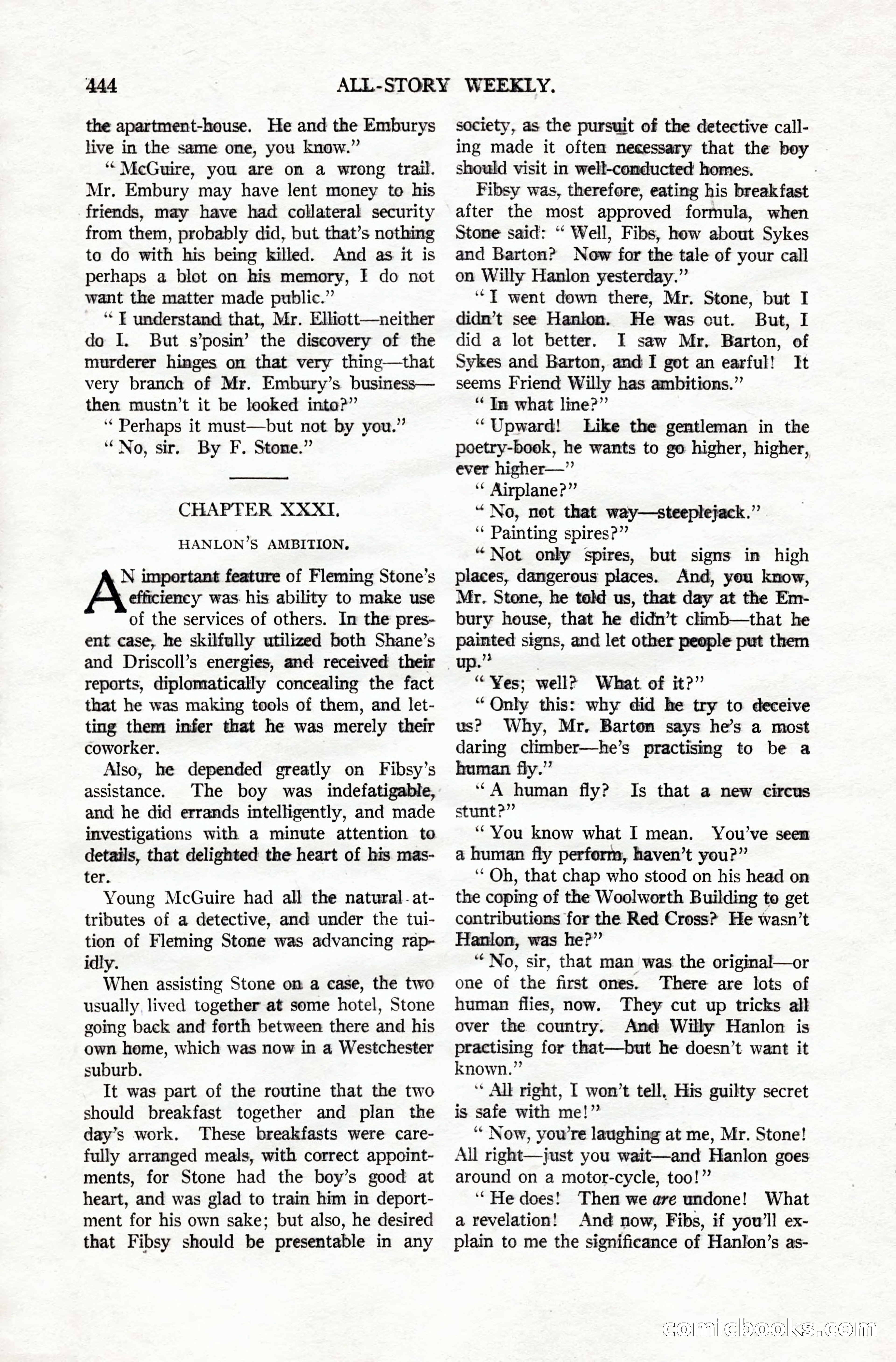 All-Story Weekly, Vol. 106, No. 3 — page 134 of 176