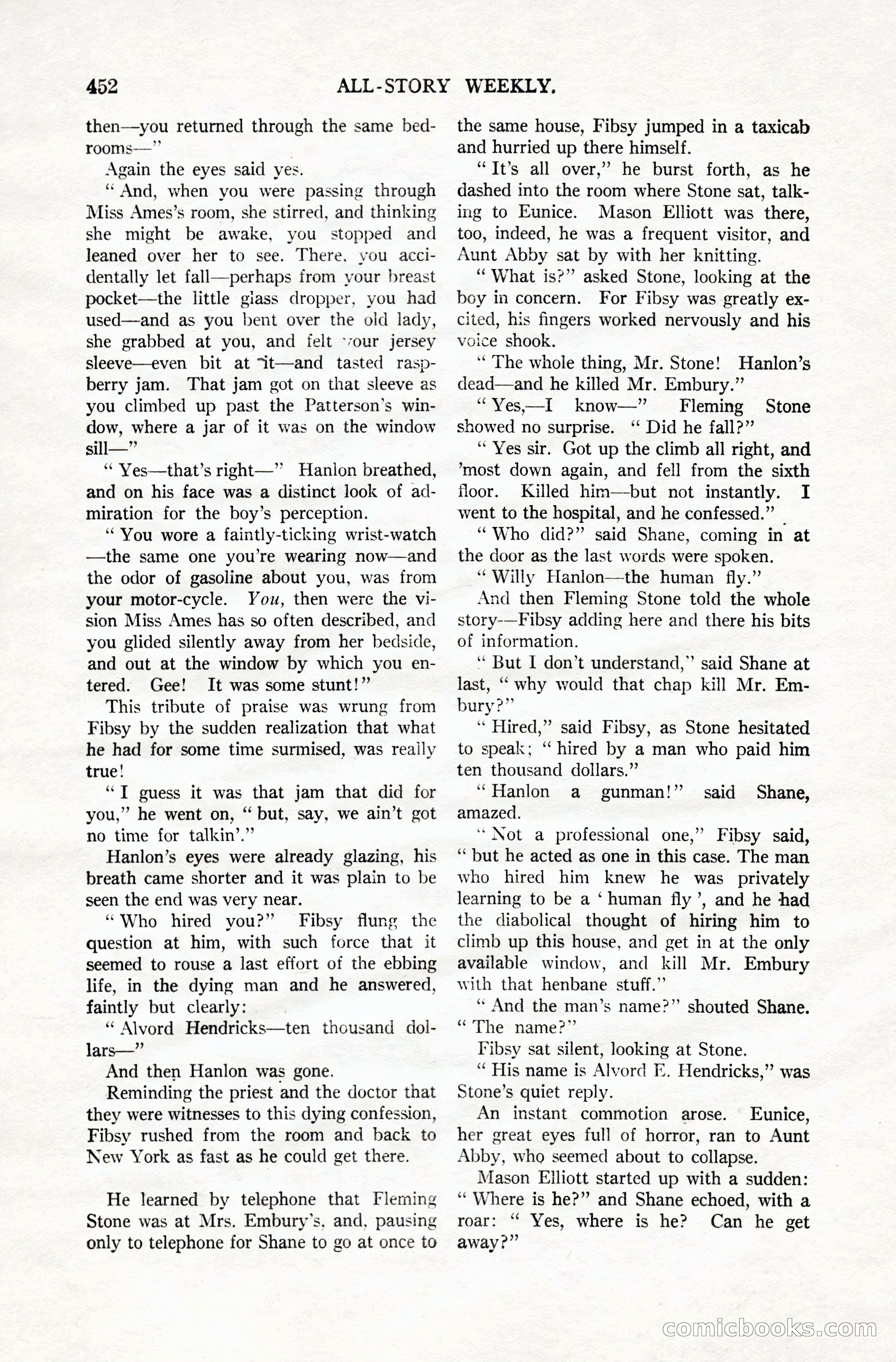 All-Story Weekly, Vol. 106, No. 3 — page 142 of 176