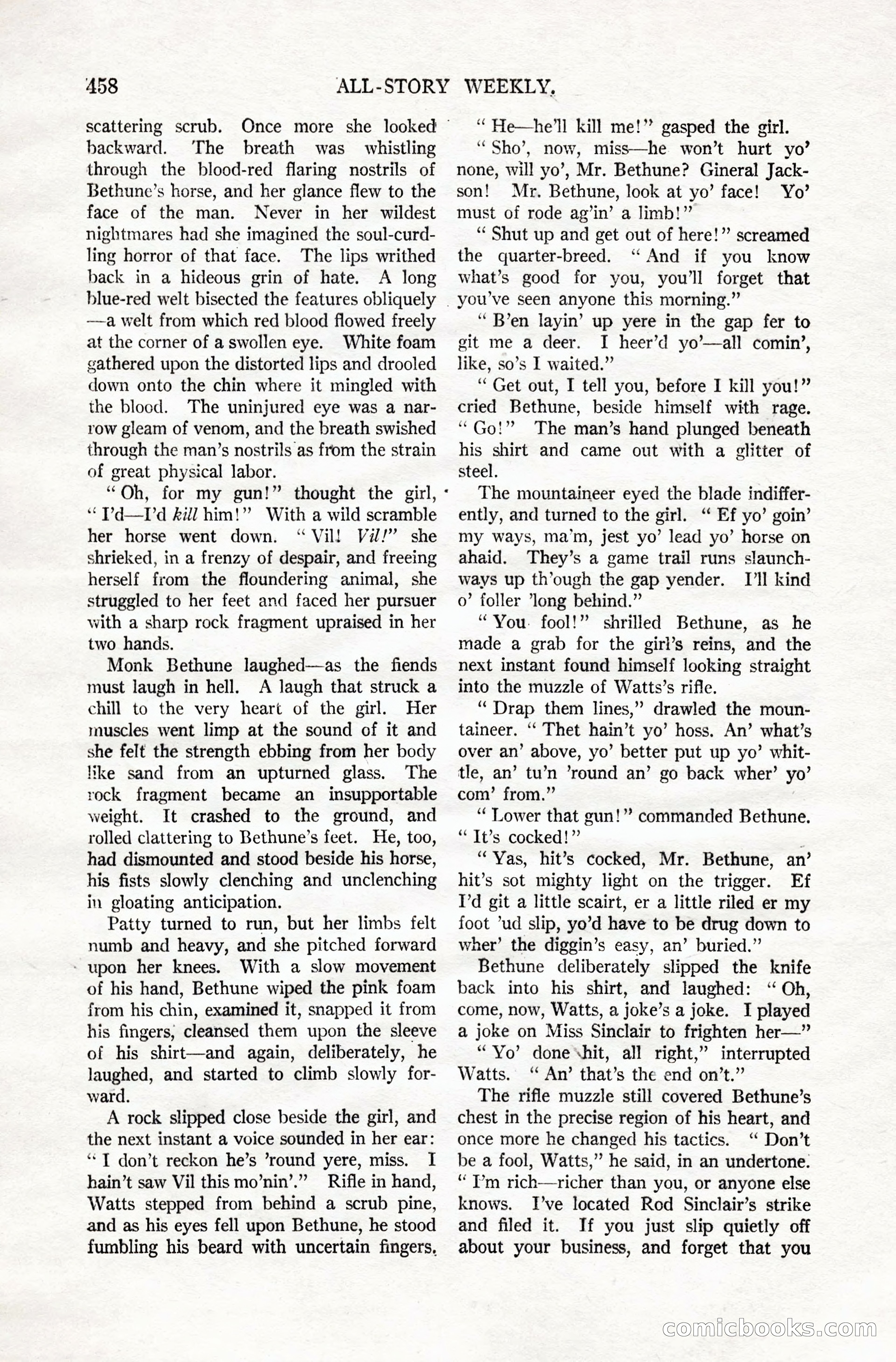 All-Story Weekly, Vol. 106, No. 3 — page 148 of 176