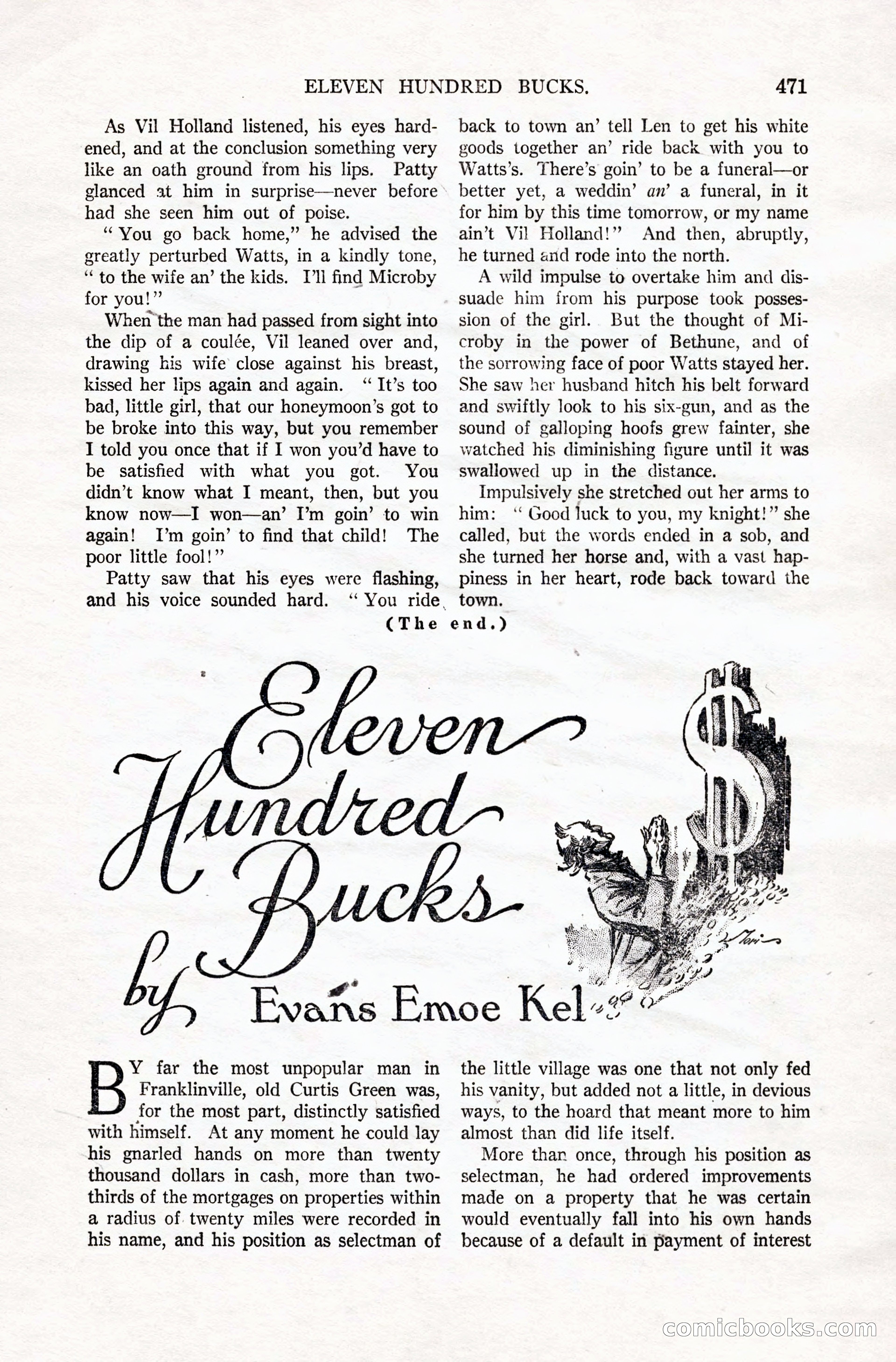 All-Story Weekly, Vol. 106, No. 3 — page 161 of 176