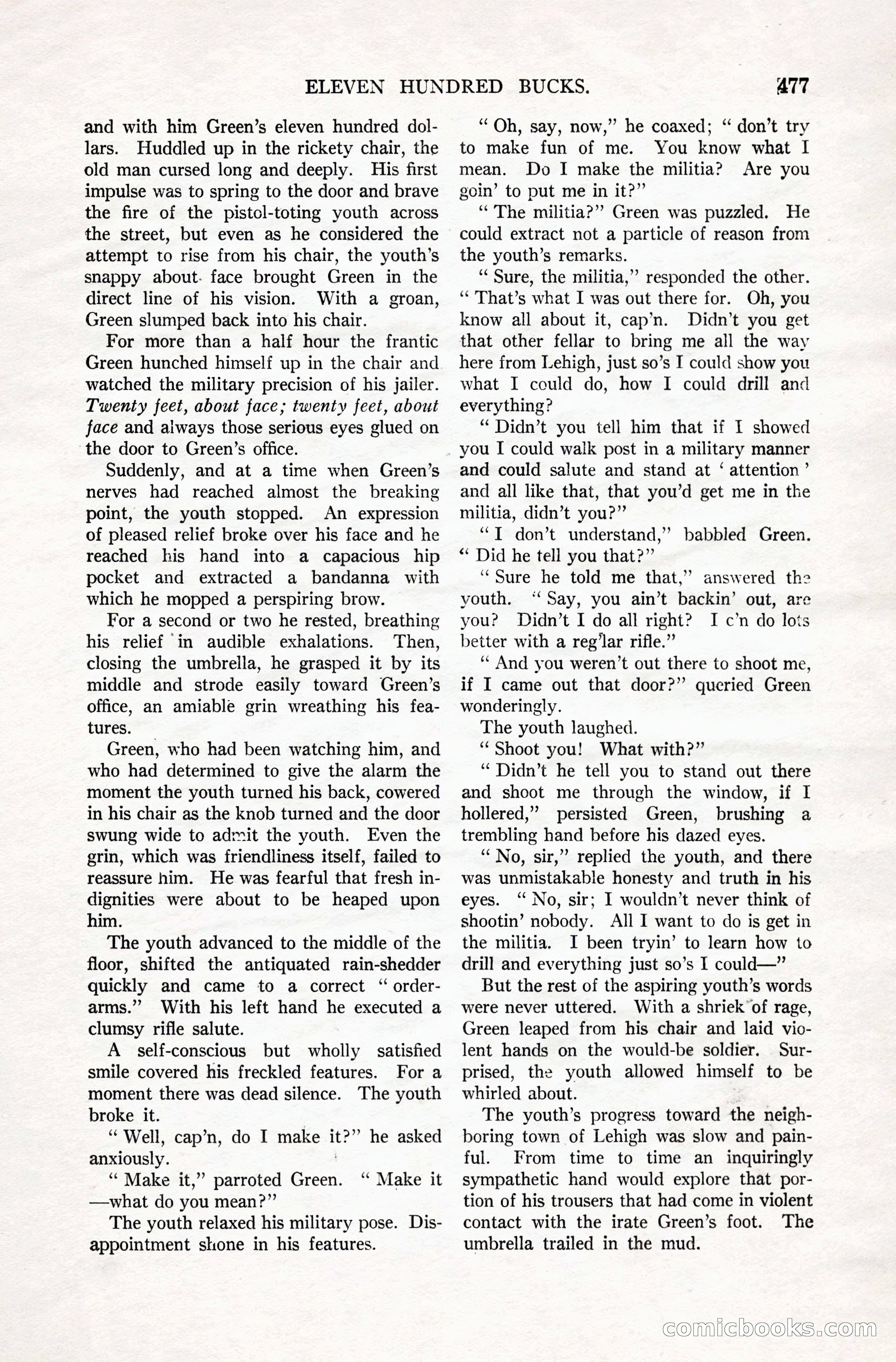 All-Story Weekly, Vol. 106, No. 3 — page 167 of 176